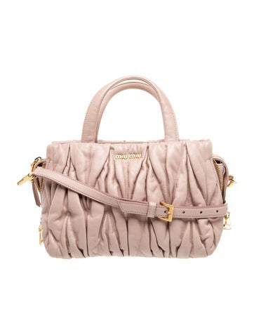 Leather Top Handle Bag