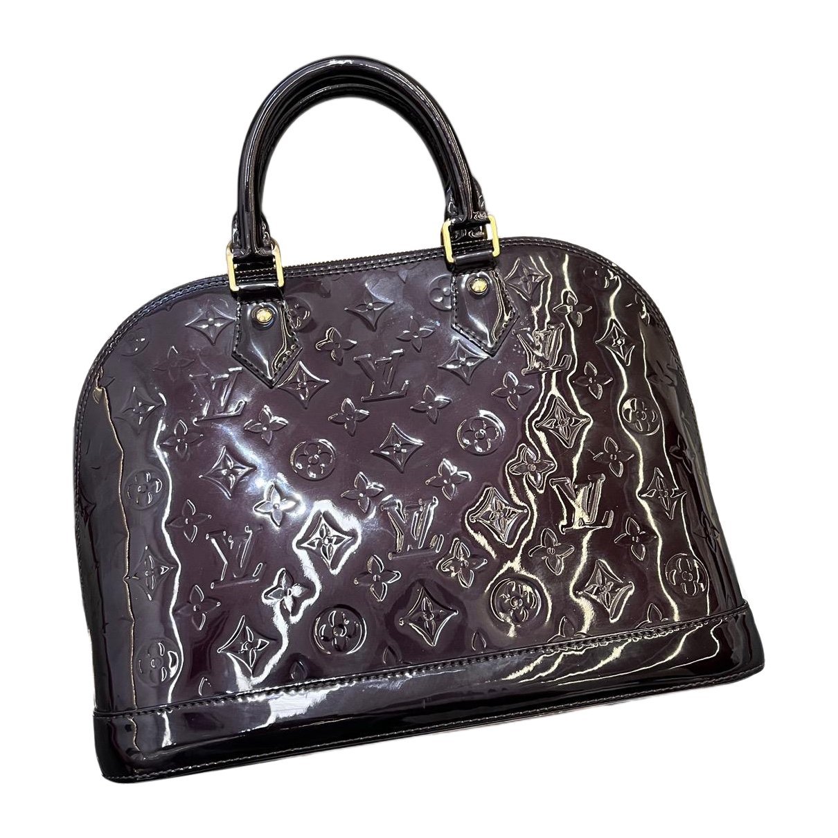 Alma leather handbag