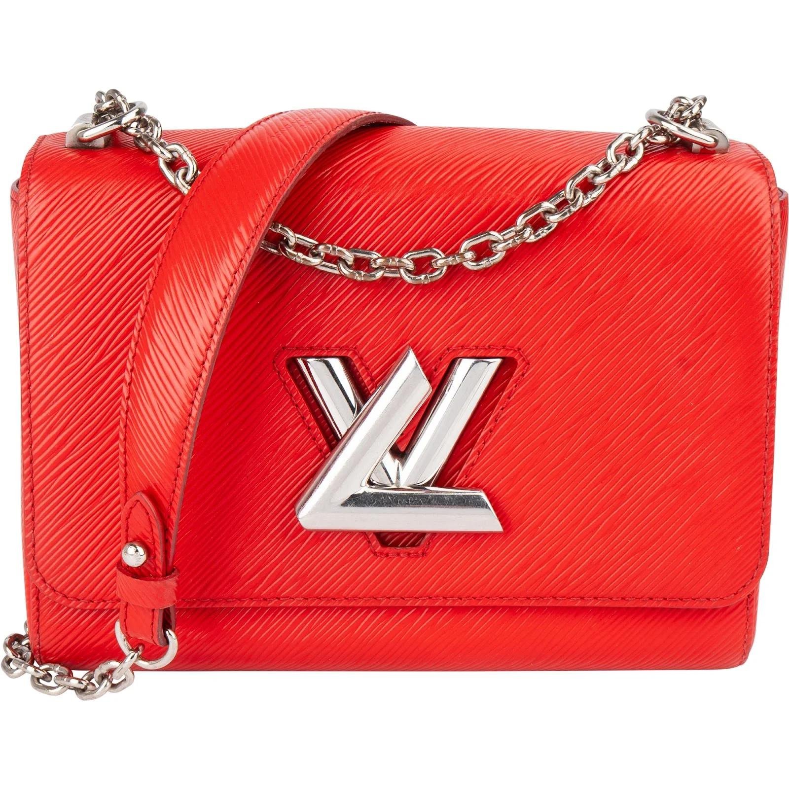Twist leather crossbody bag