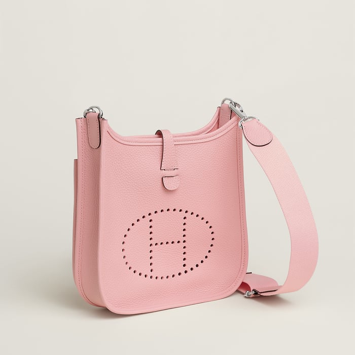 櫻花粉 Evelyne 23 Poche Iii肩背包