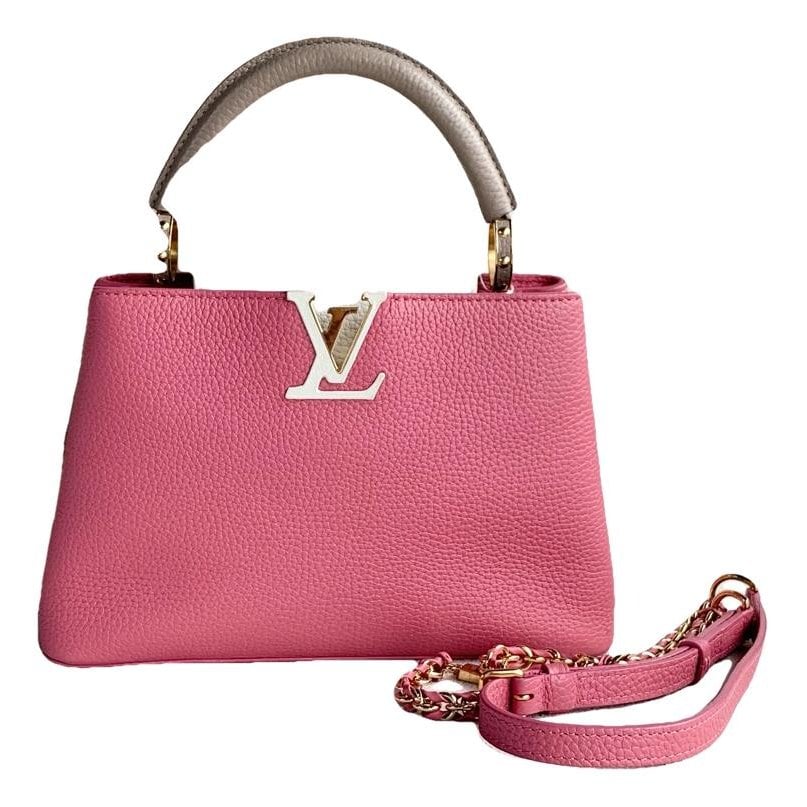 Capucines leather bag