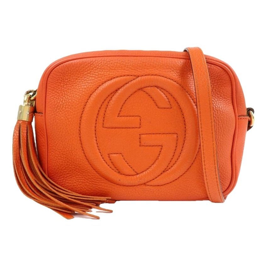 Leather crossbody bag