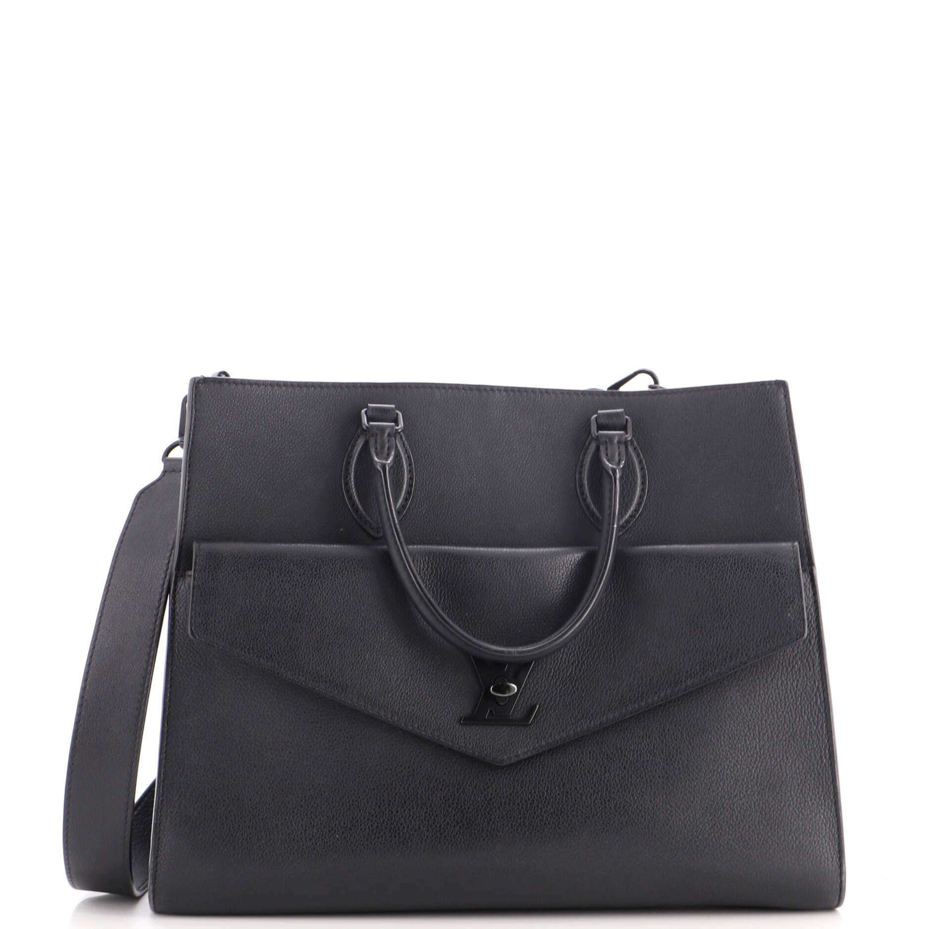 Lockme Monochrome Tote Leather MM
