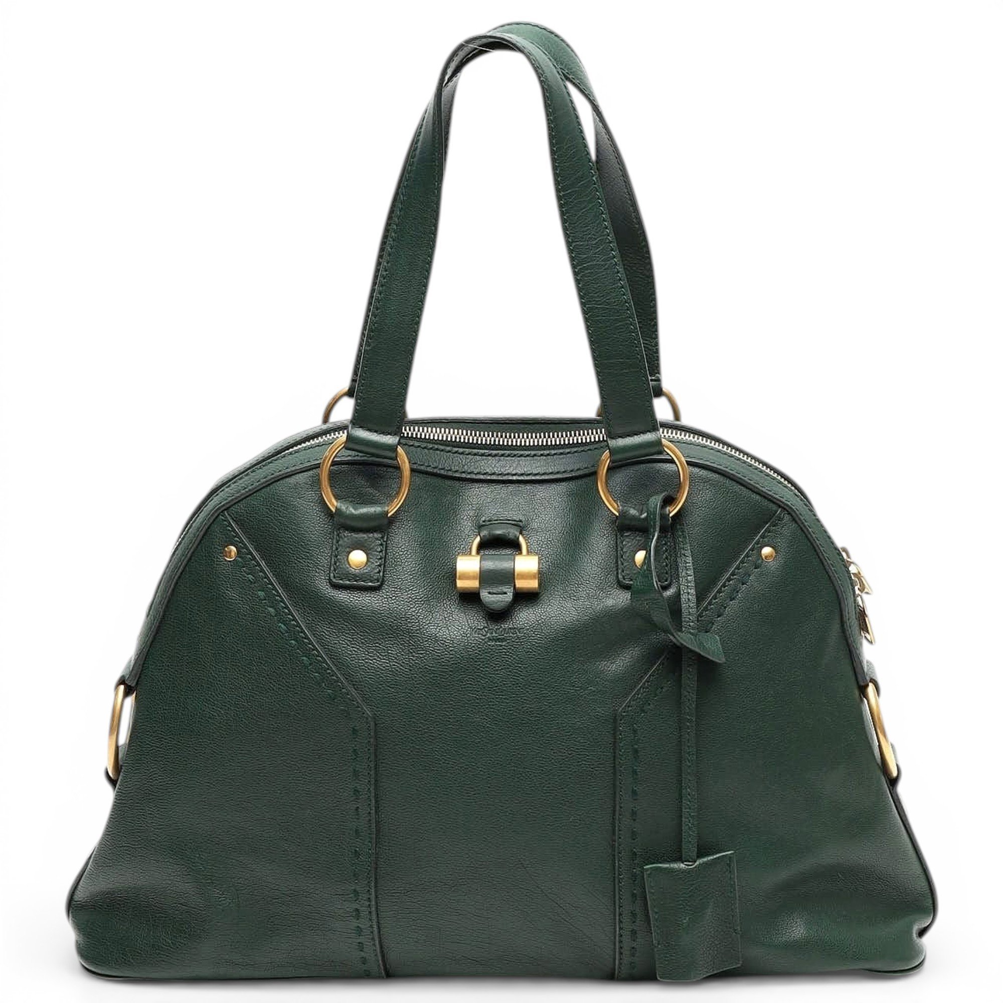Leather tote