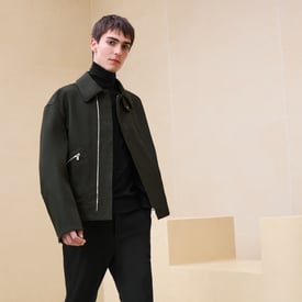 Straight cut jacket