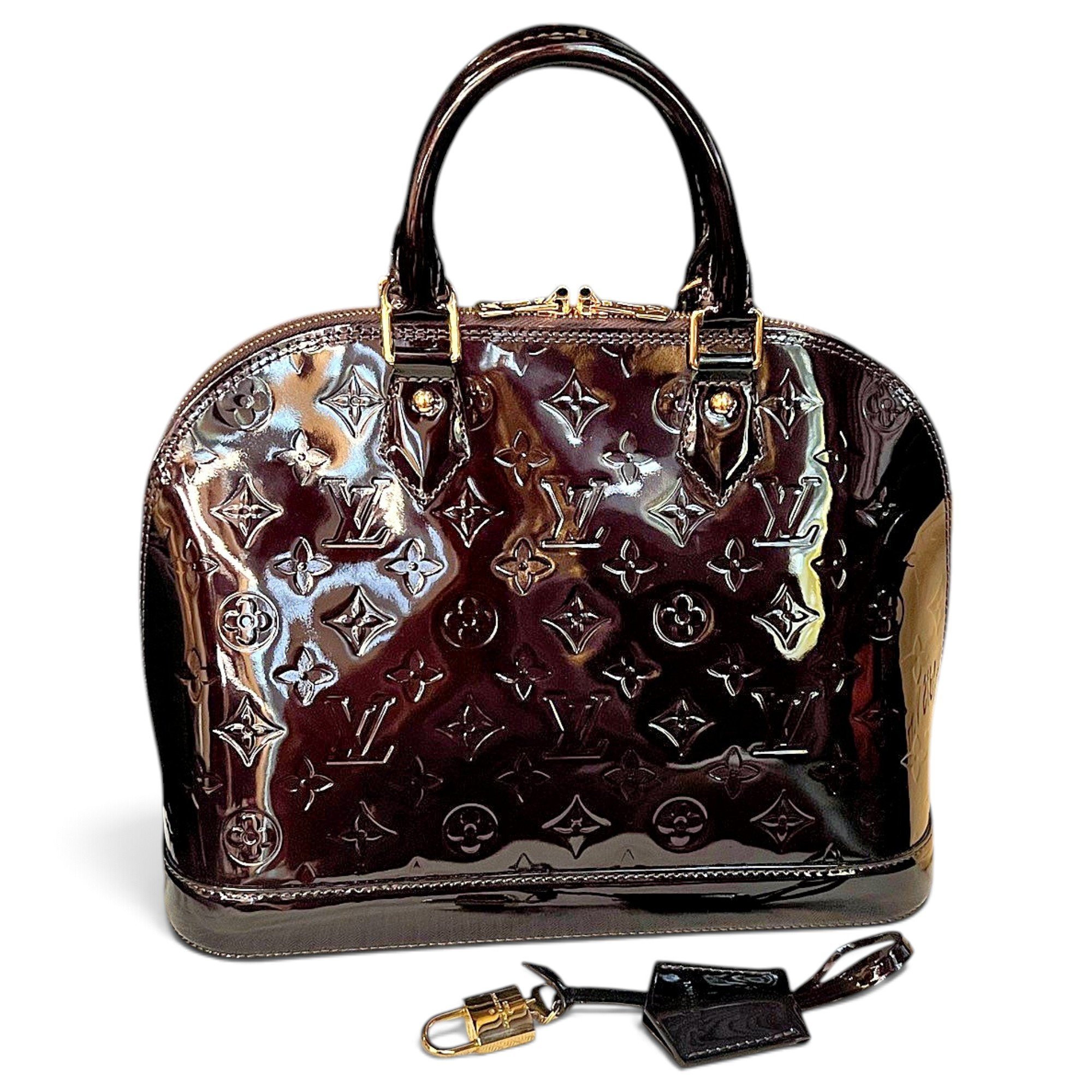 Alma leather handbag