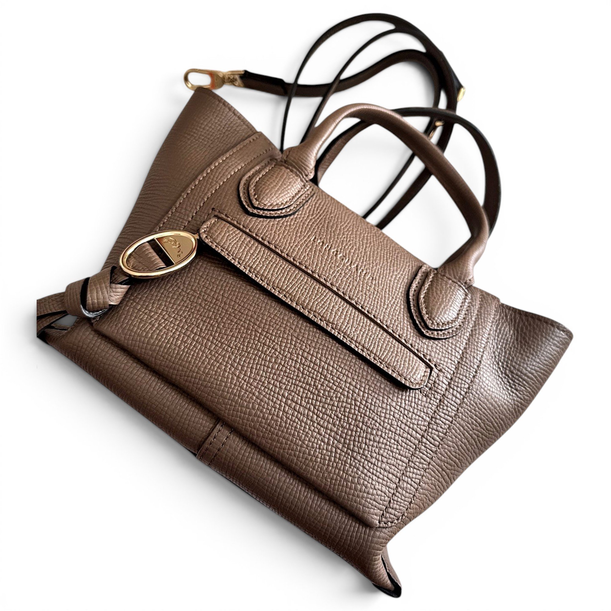 Leather crossbody bag