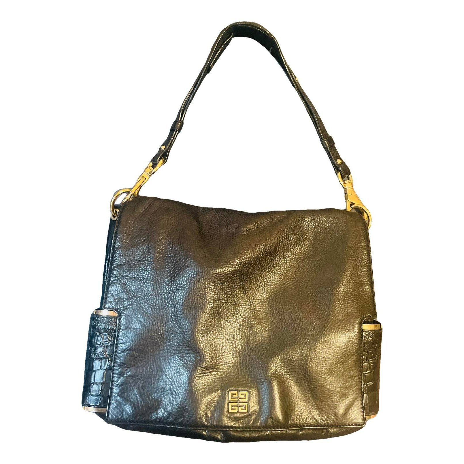 Leather handbag