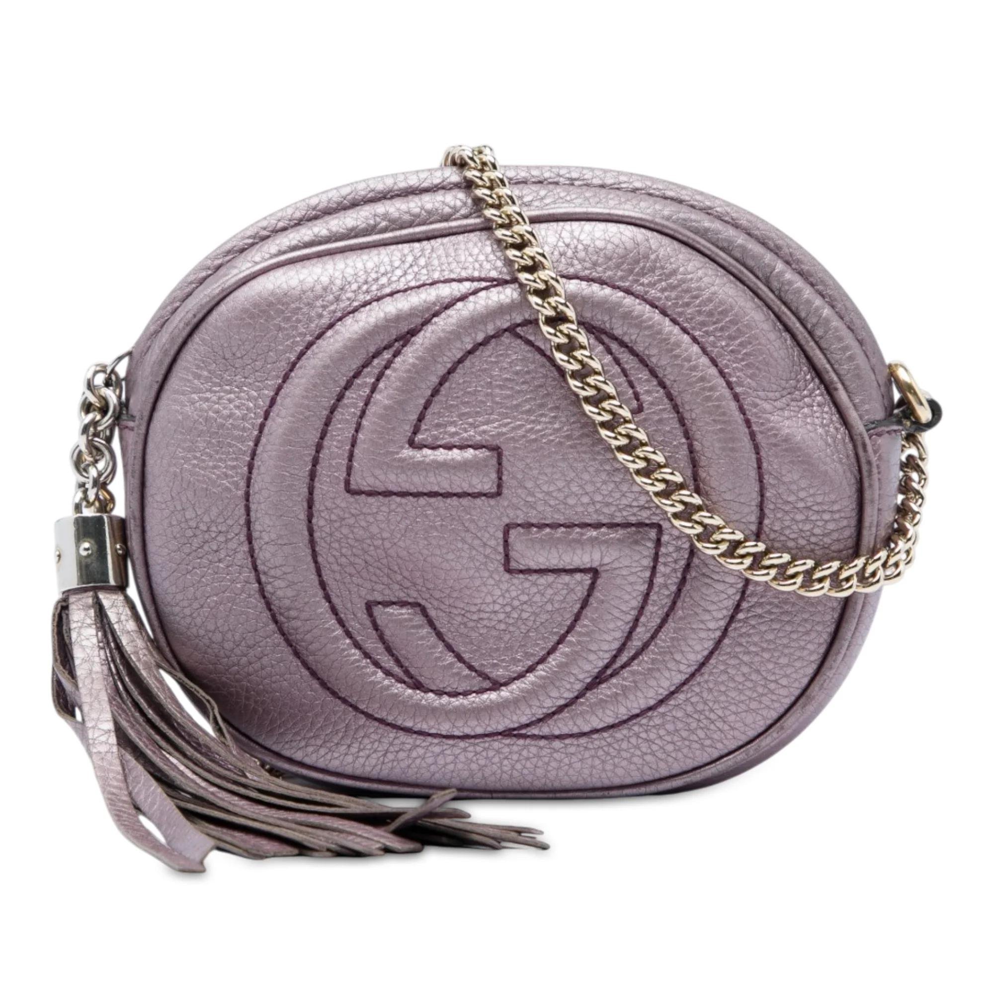 Soho Chain leather crossbody bag