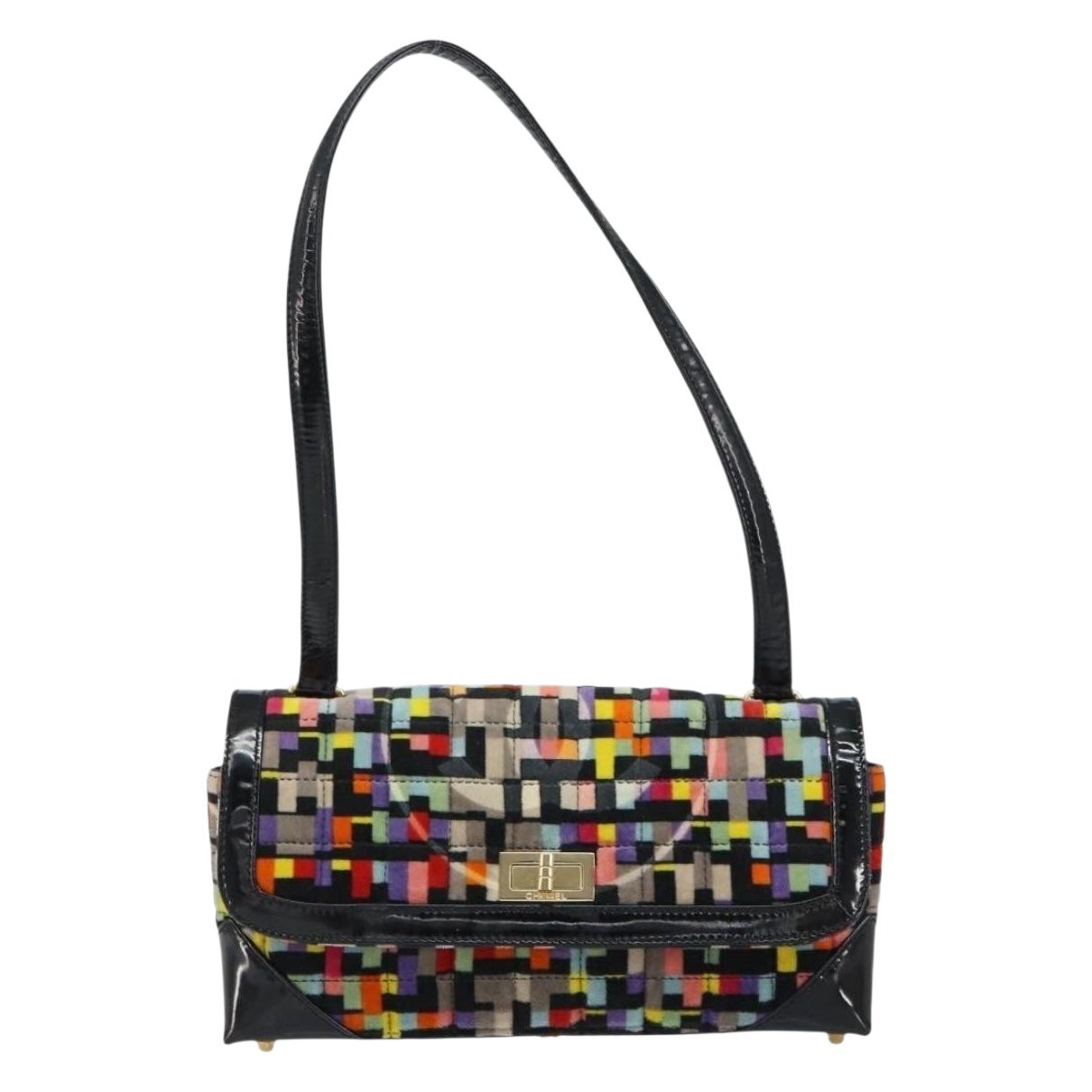 Velvet handbag