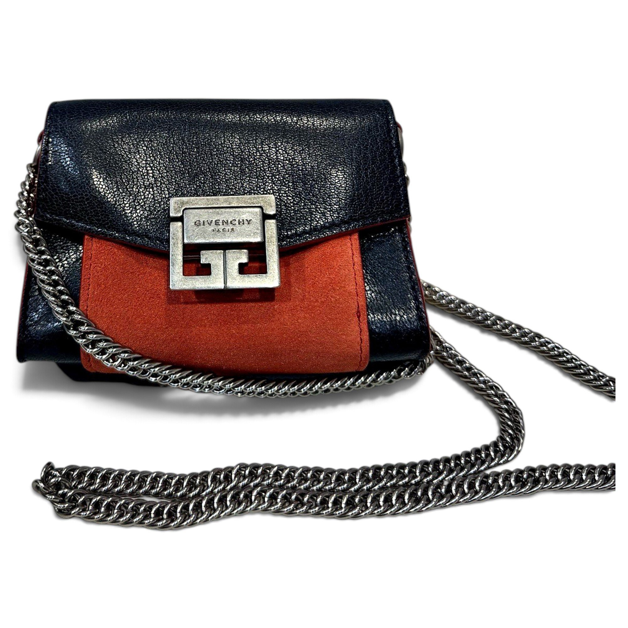 GV3 leather crossbody bag