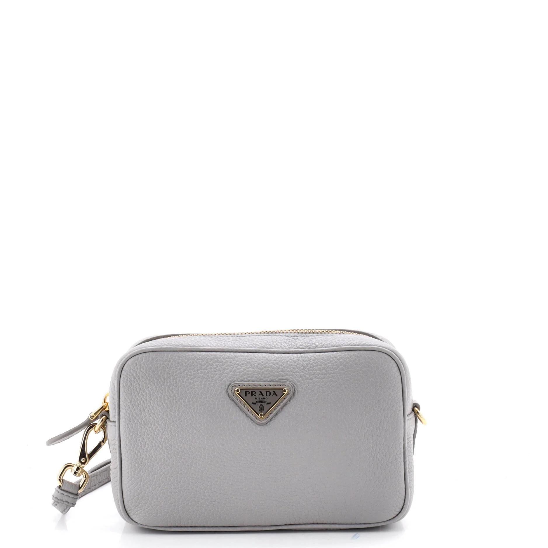 Leather crossbody bag