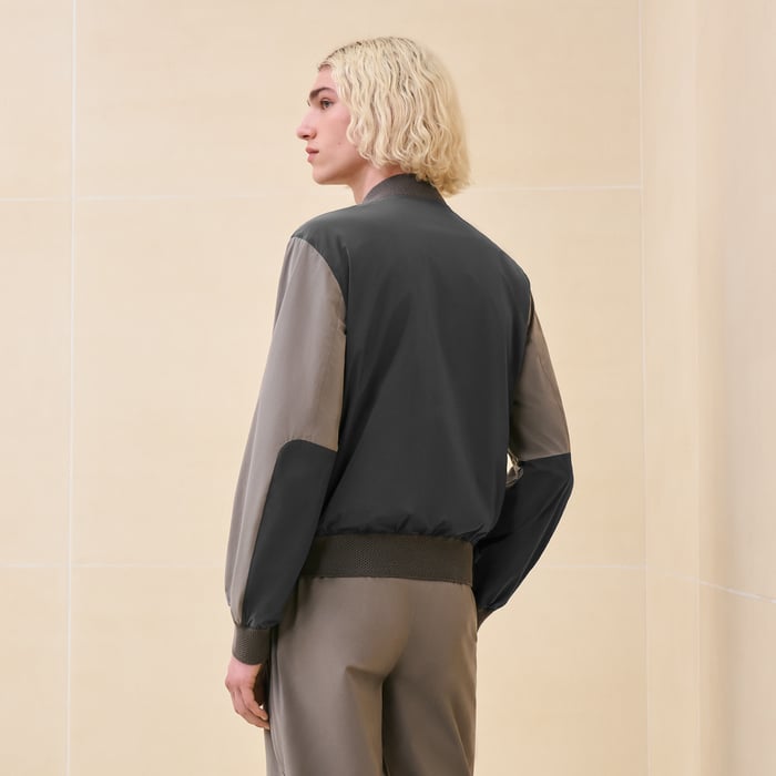 Tourbe Sport Capsule Rib-trim Jacket