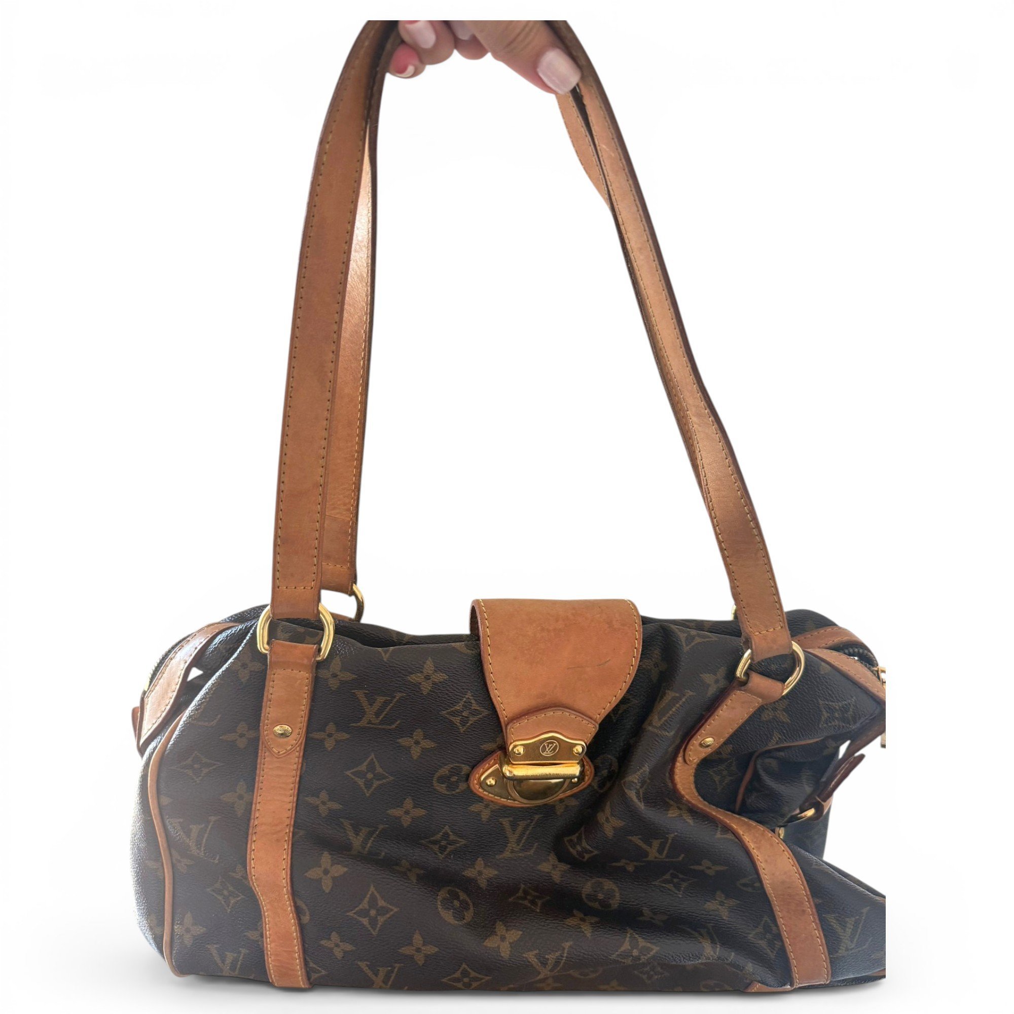 Stresa leather handbag