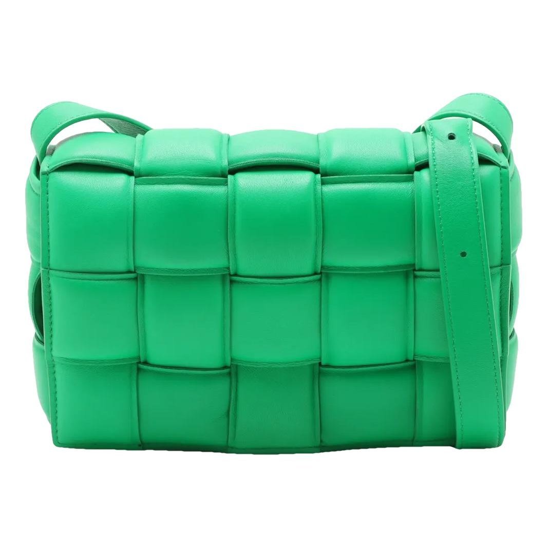 Cassette Padded leather crossbody bag