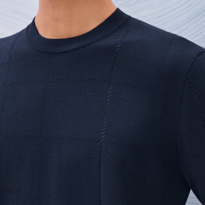 Océan "Jeu De Points Sellier" Crewneck Sweater