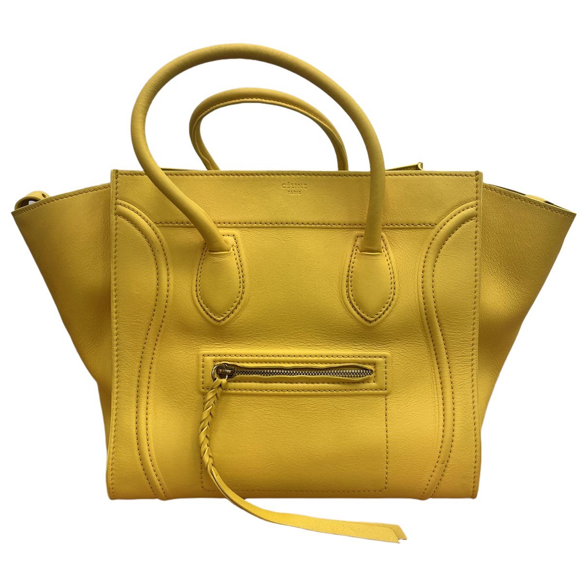 Luggage leather handbag