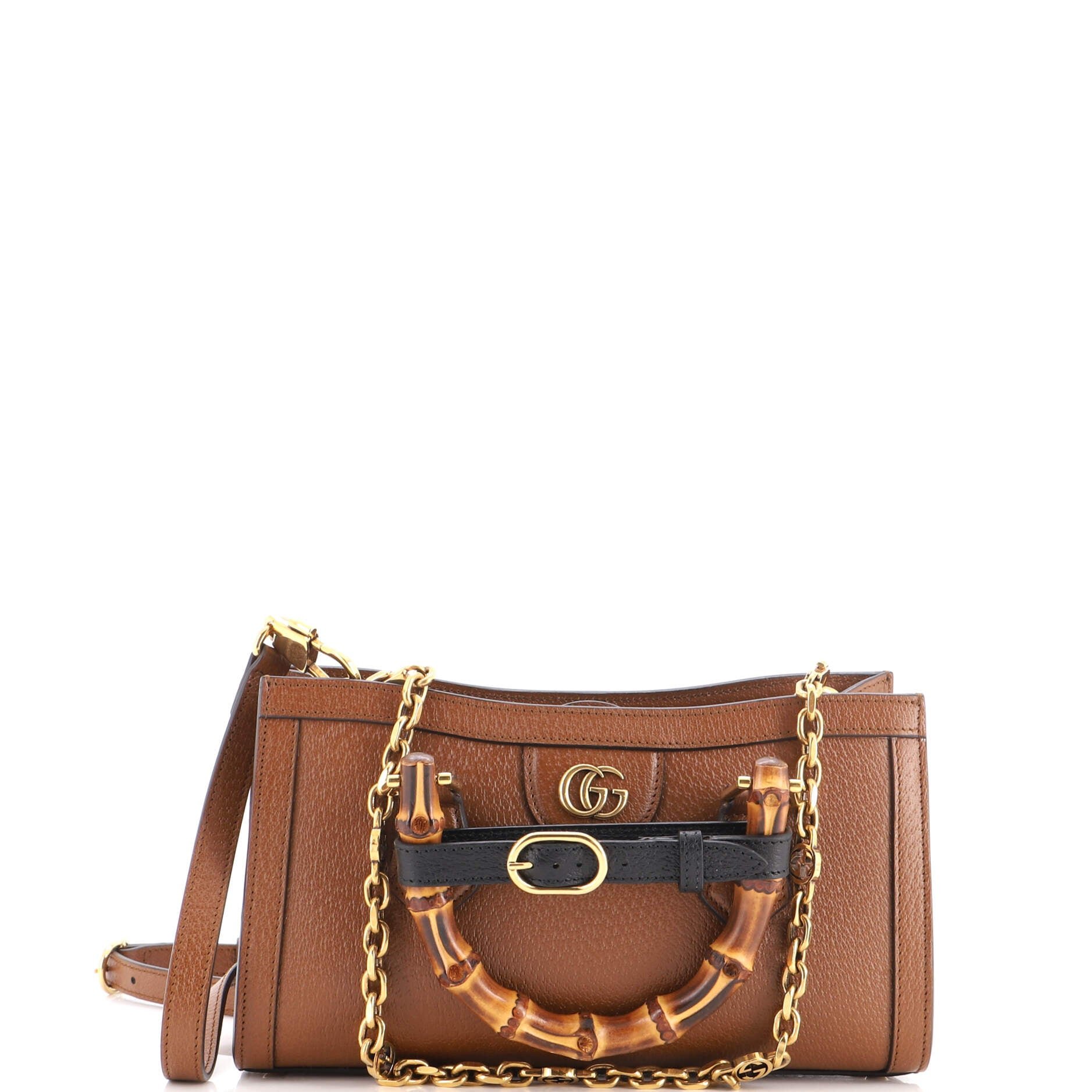 Diana NM Convertible Shoulder Bag Leather Small