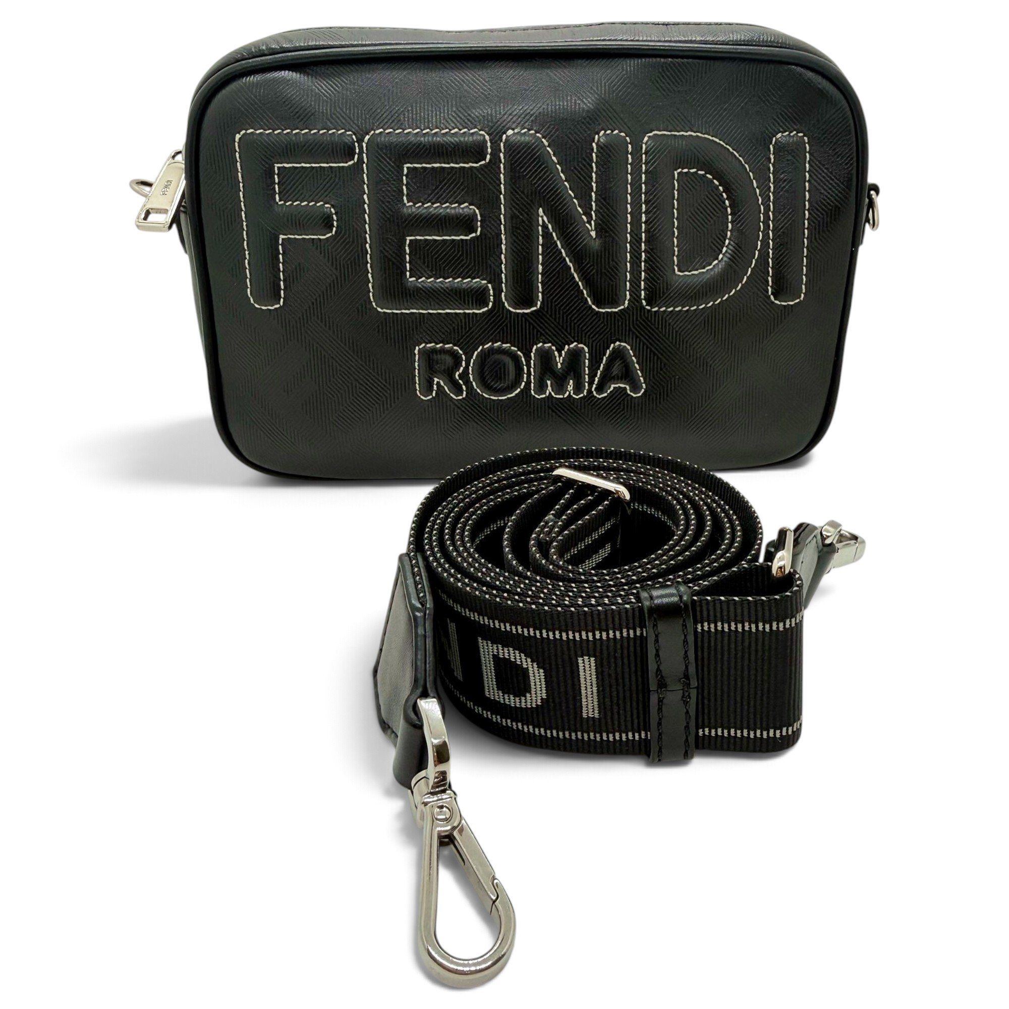 Camera case patent leather crossbody bag