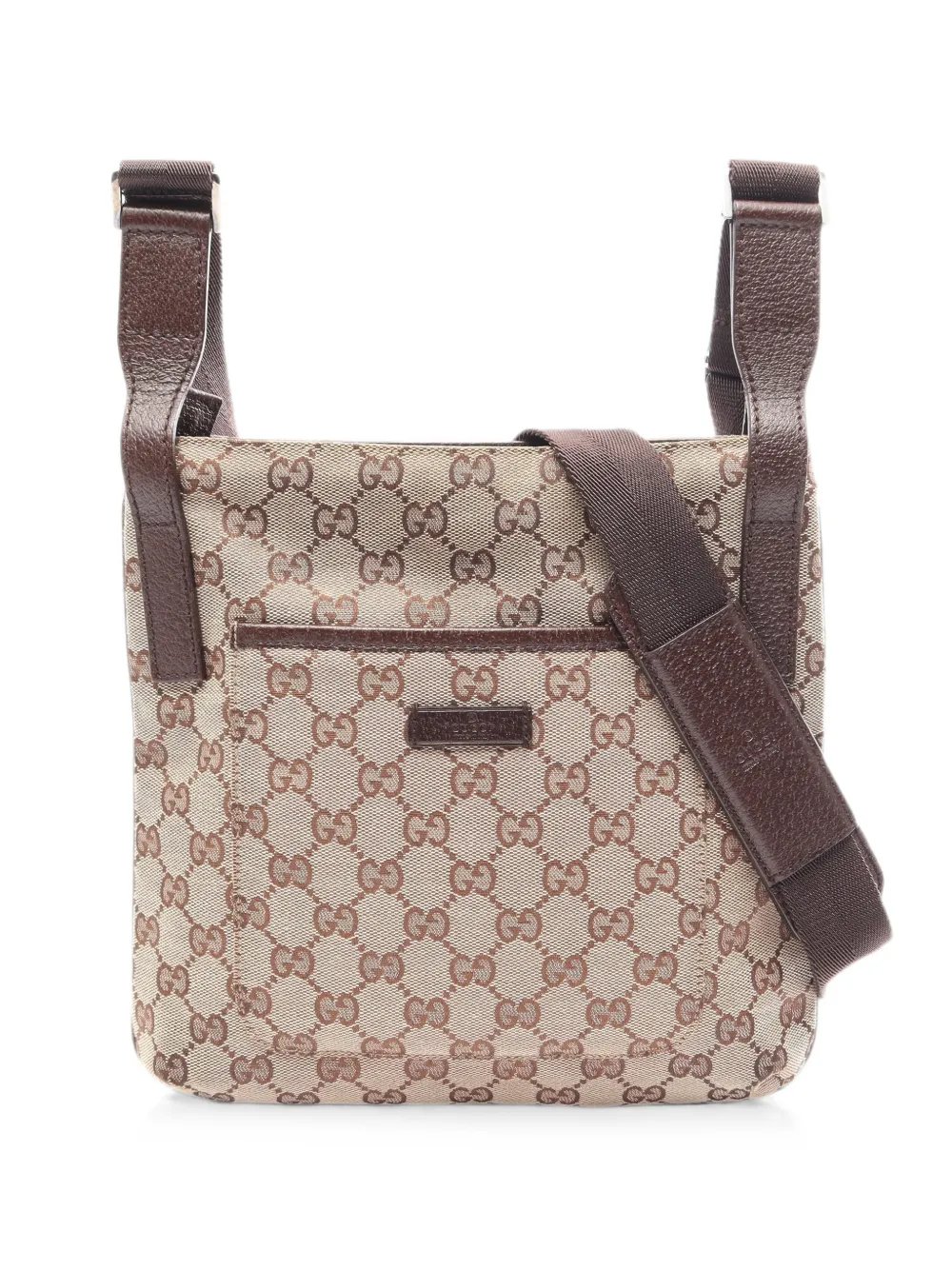 2000s GG canvas shoulder bag