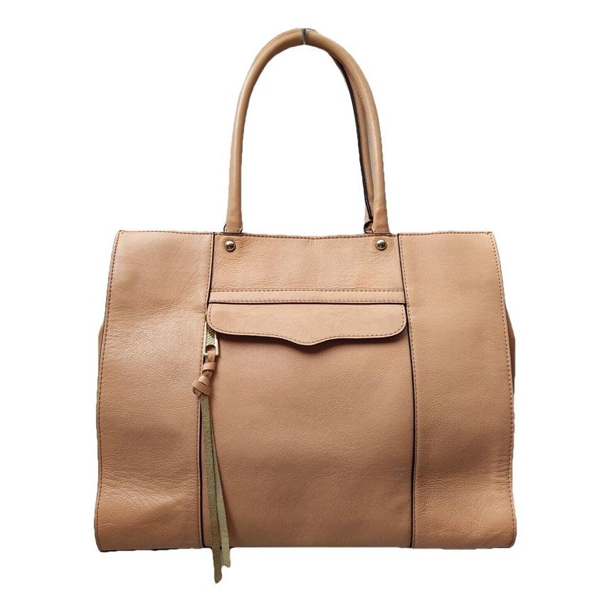 Leather tote