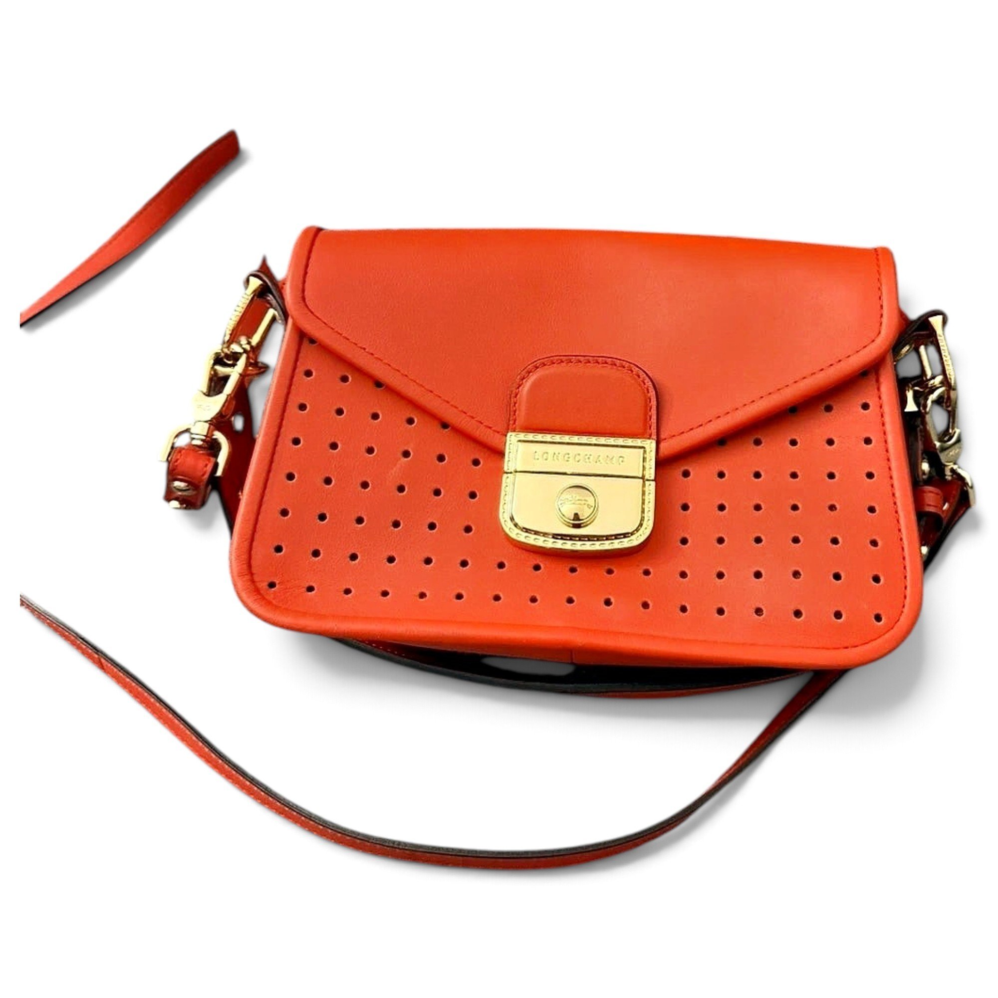 Leather crossbody bag