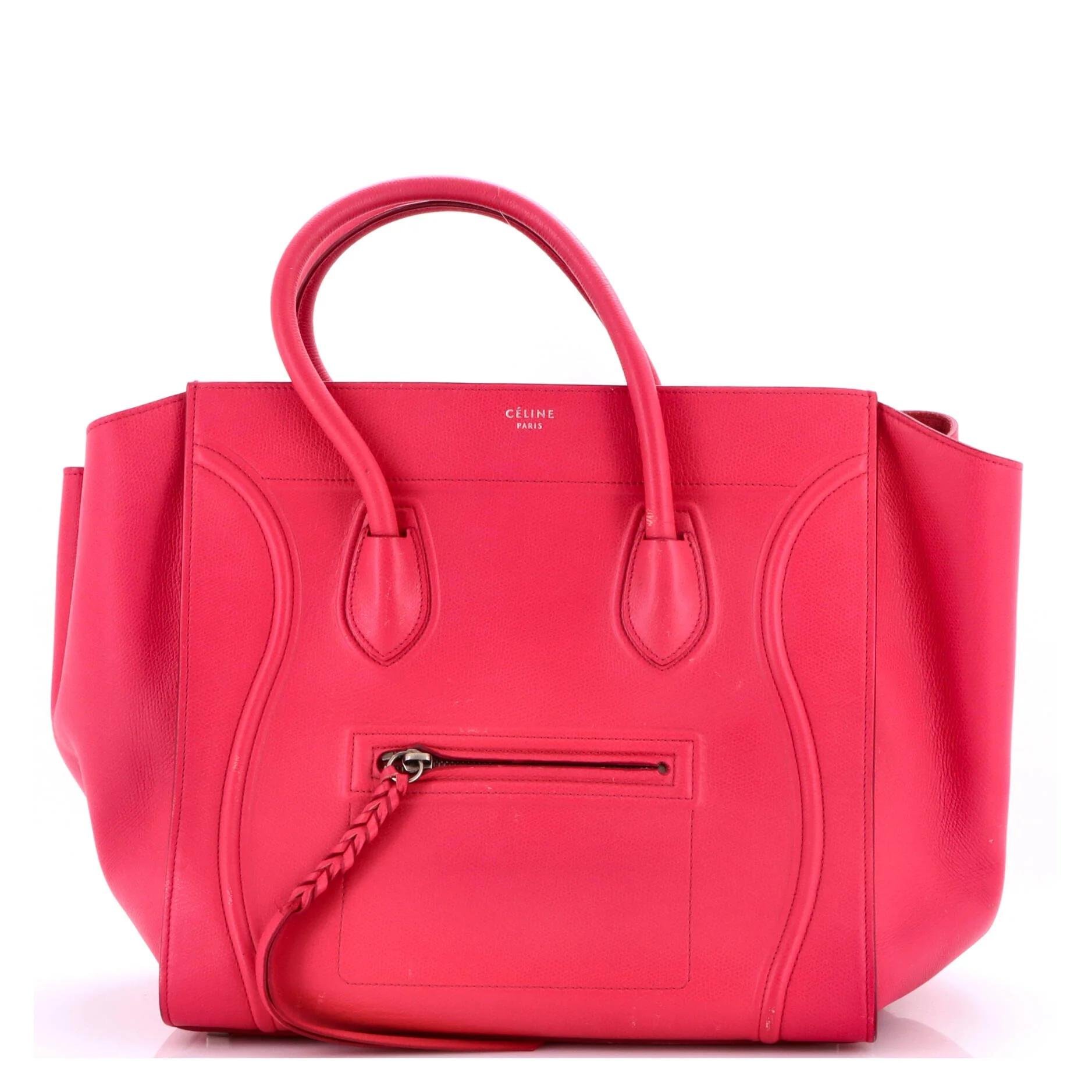 Leather tote