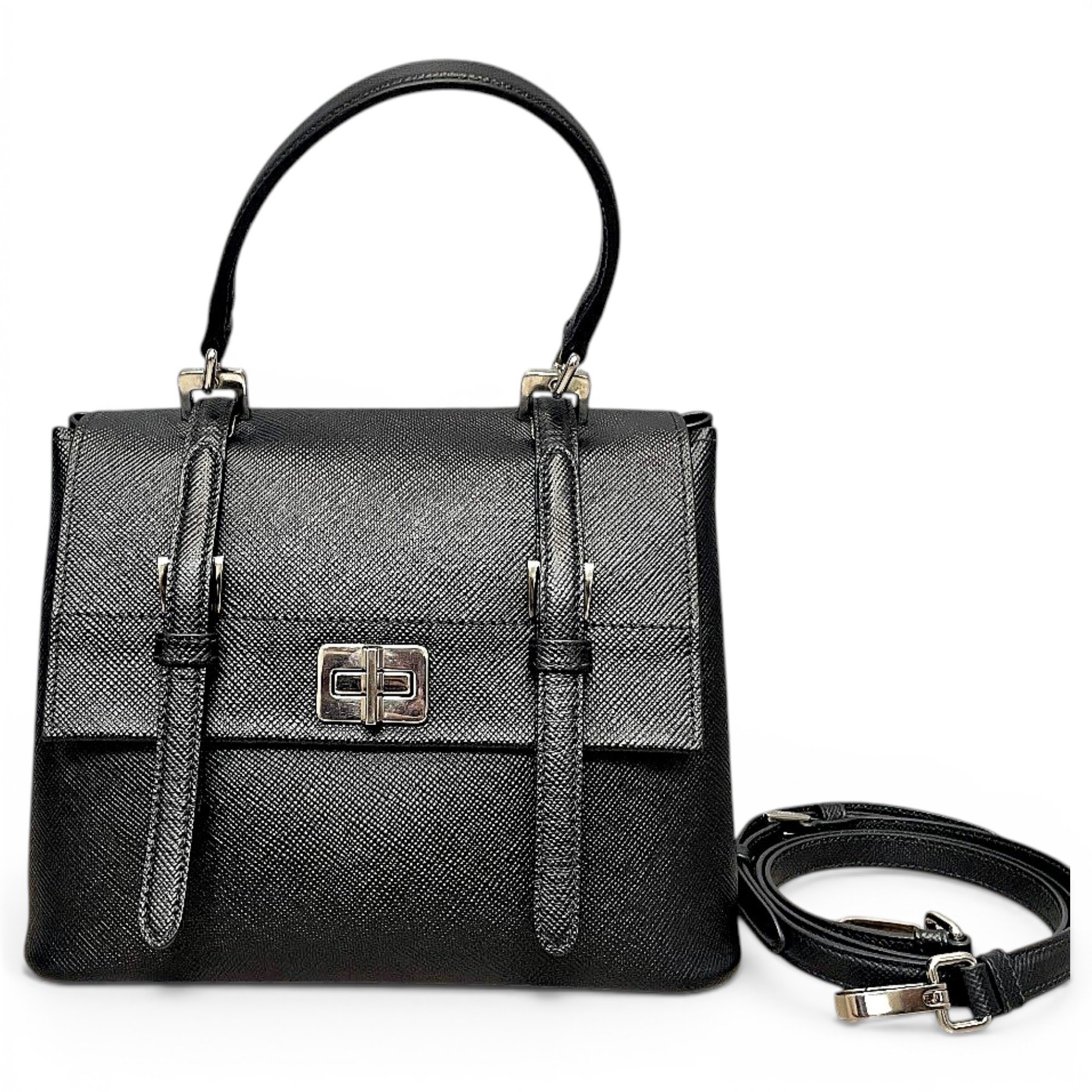 Leather handbag