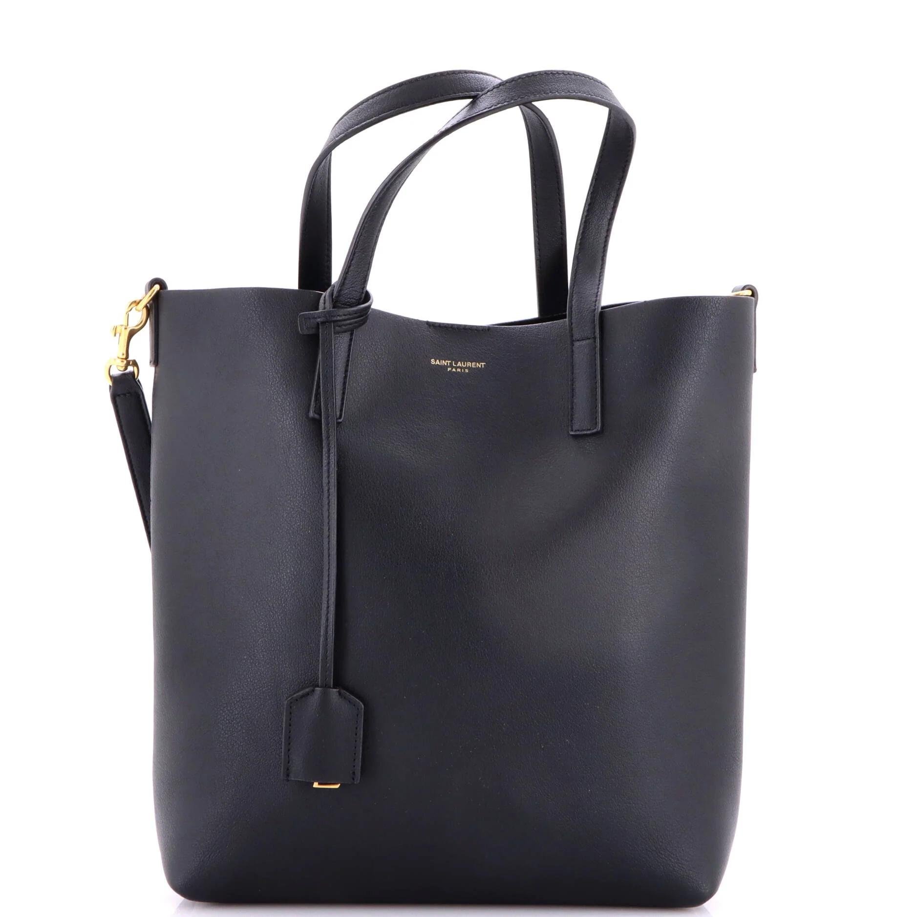 Leather tote