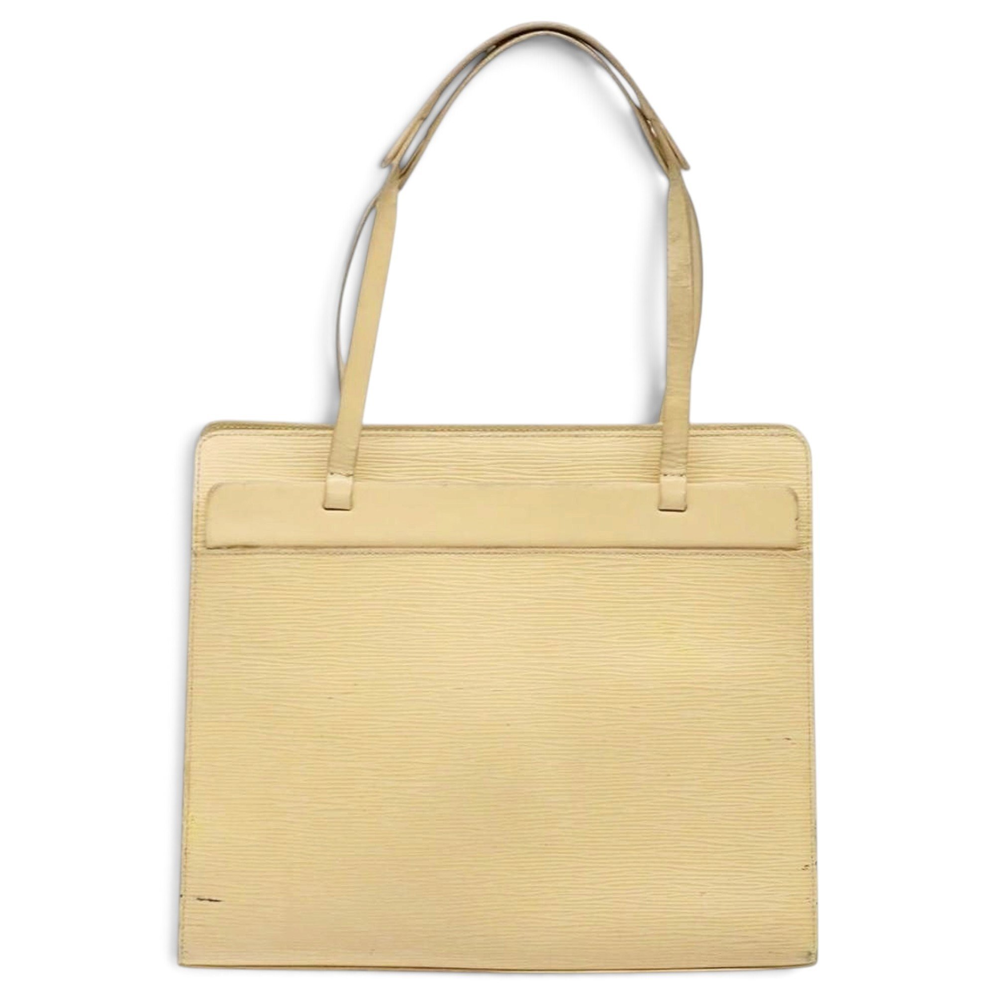 Croisette leather tote