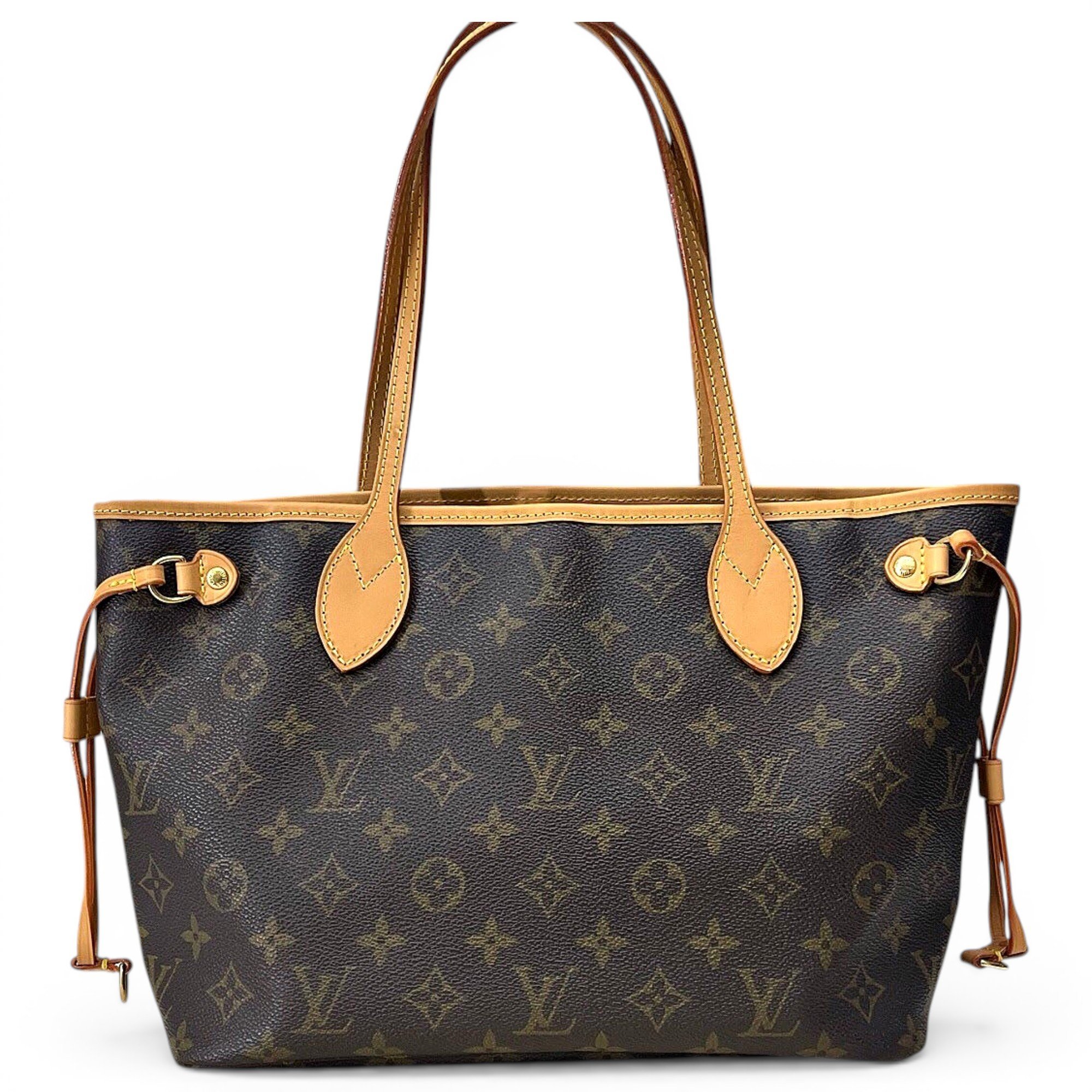 Neverfull leather tote