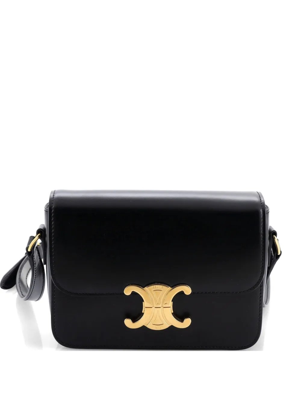 Triomphe Shoulder Bag Smooth Calfskin Teen crossbody bag