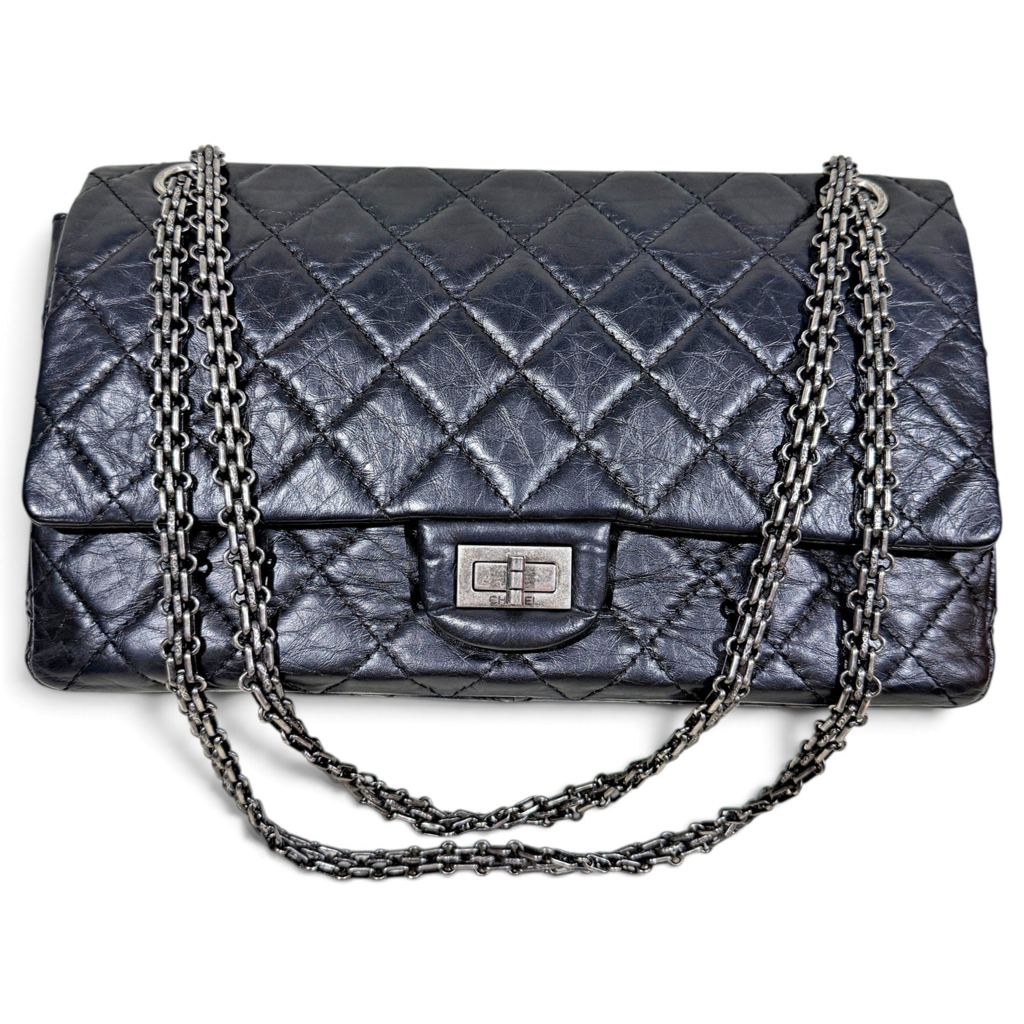 2.55 leather handbag