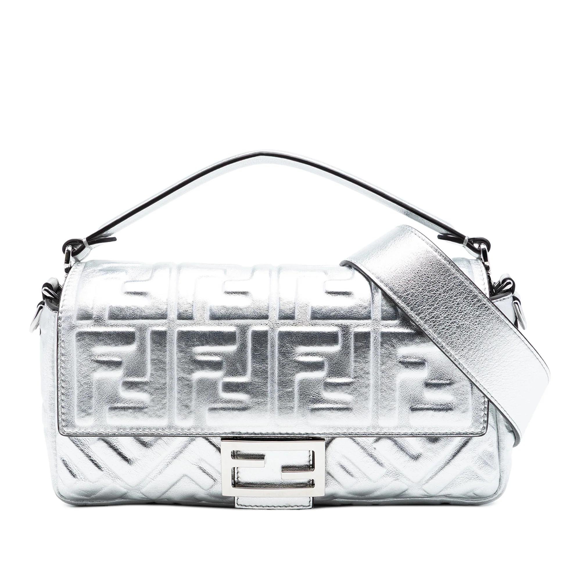 Baguette leather satchel