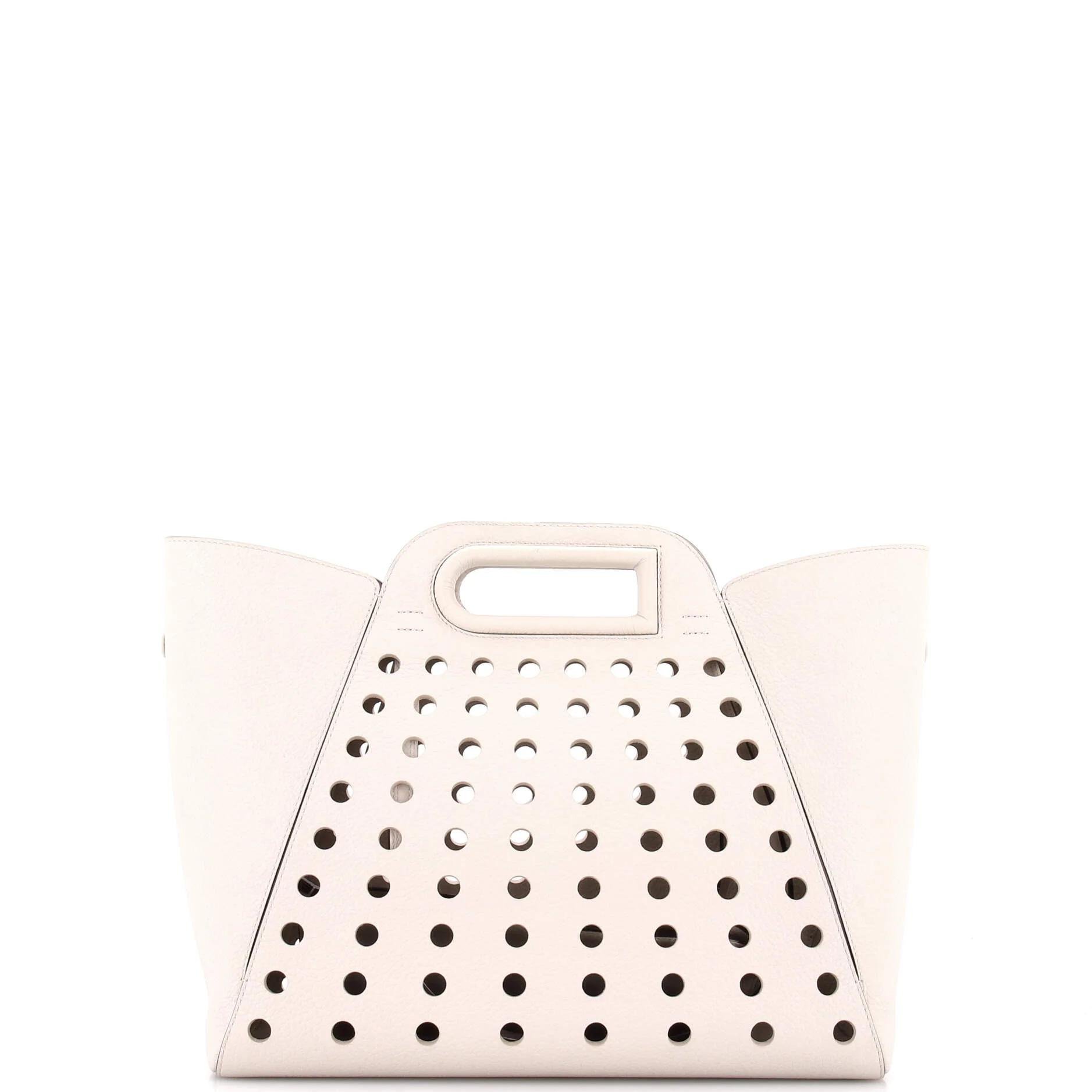 Leather tote