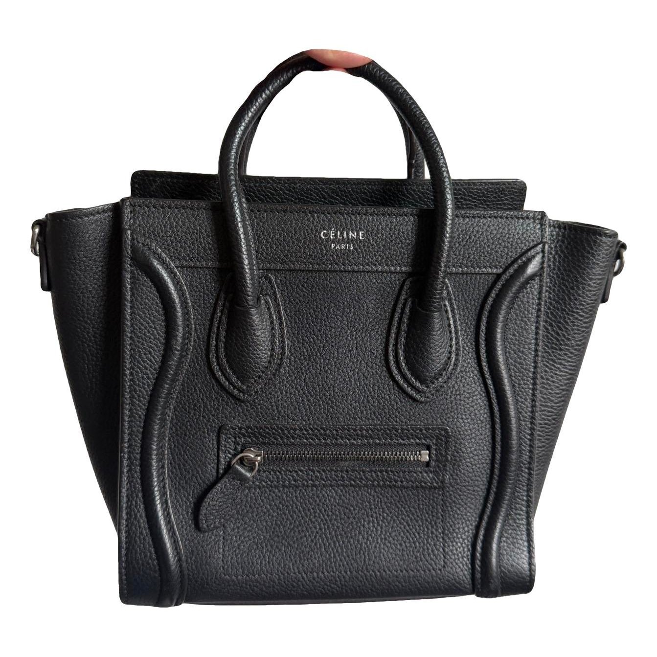 Nano Luggage leather handbag