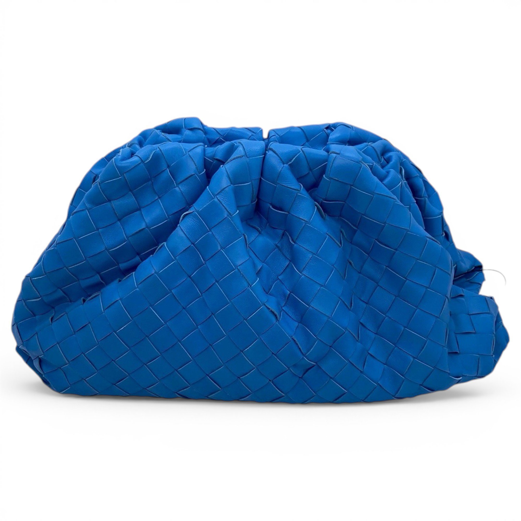 Pouch leather handbag
