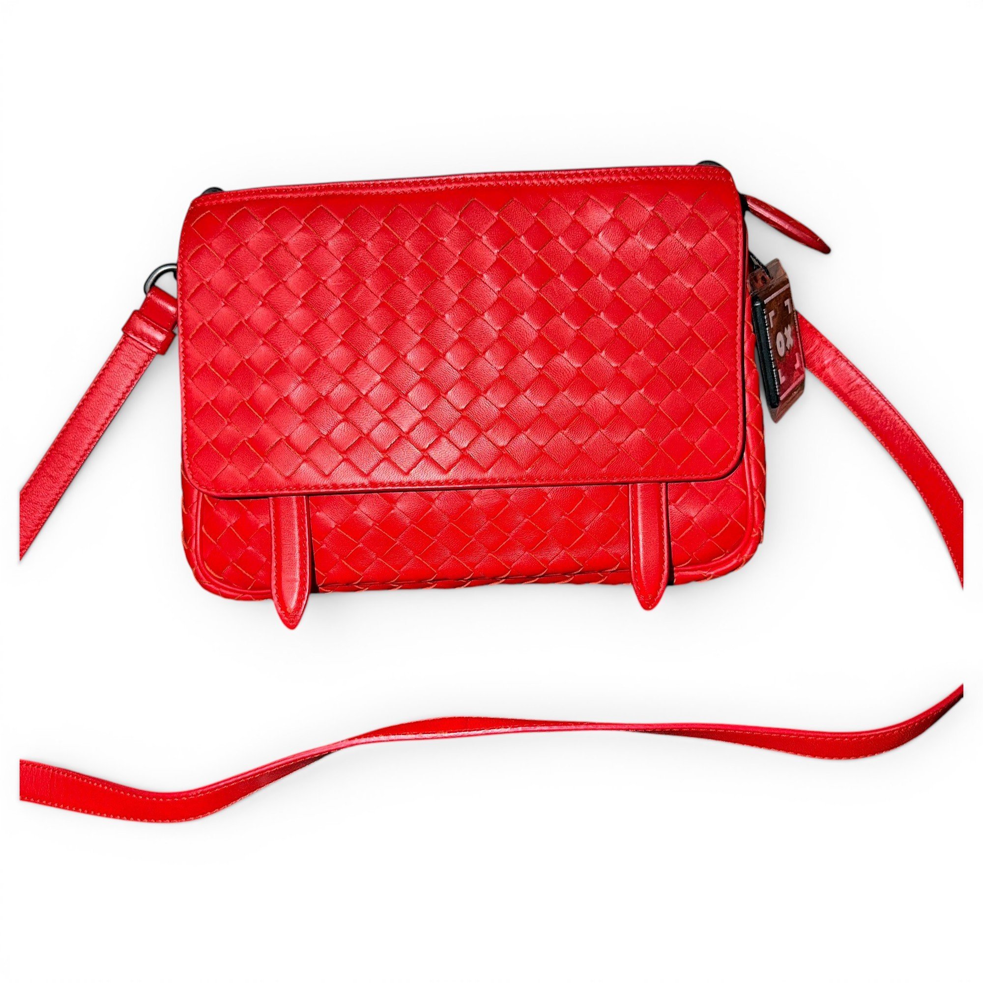 Leather crossbody bag
