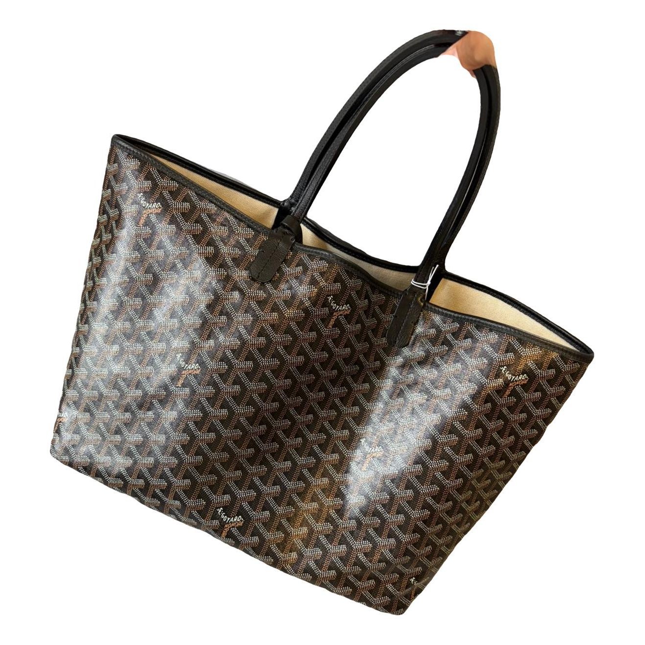 Saint-Louis patent leather tote