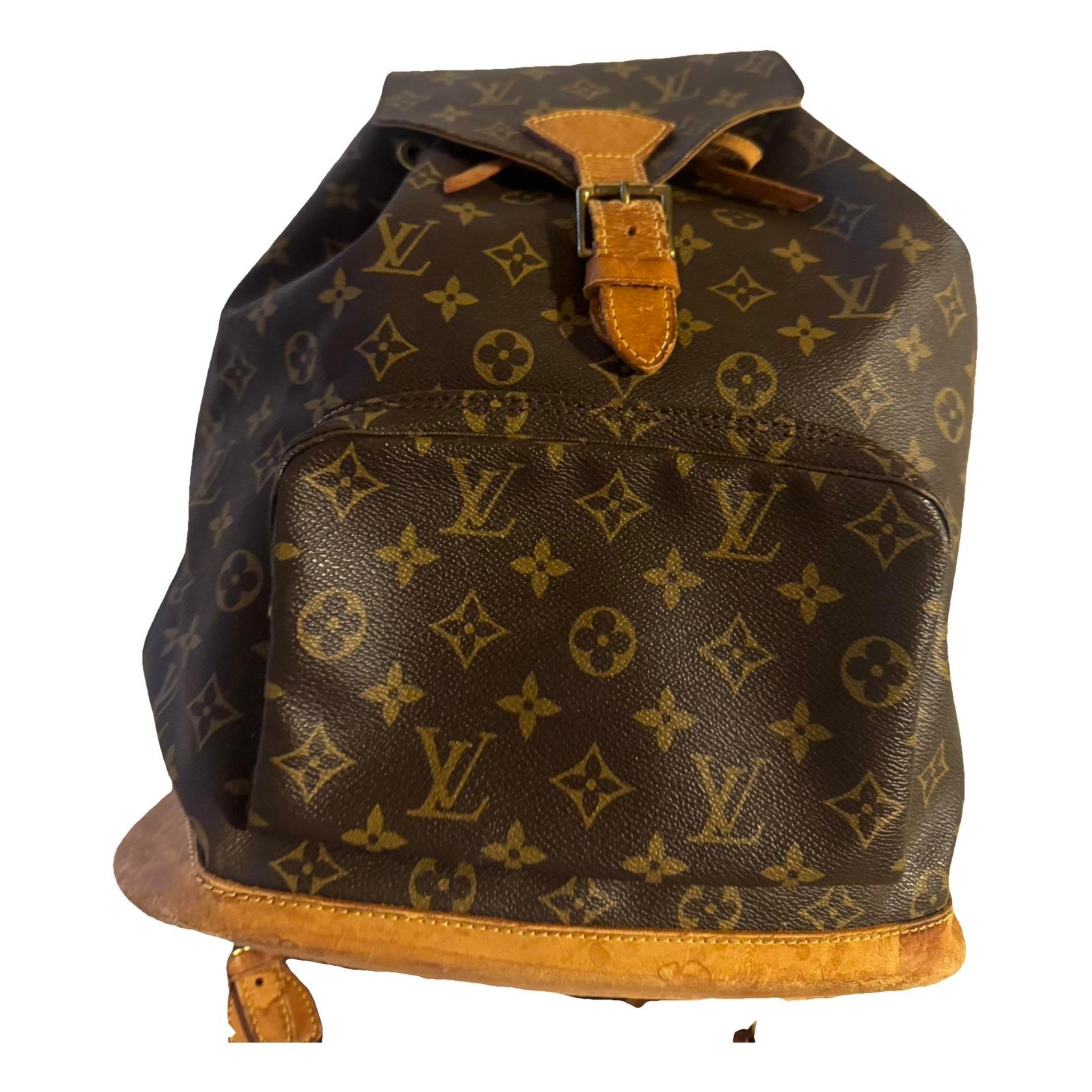 Montsouris Vintage cloth backpack