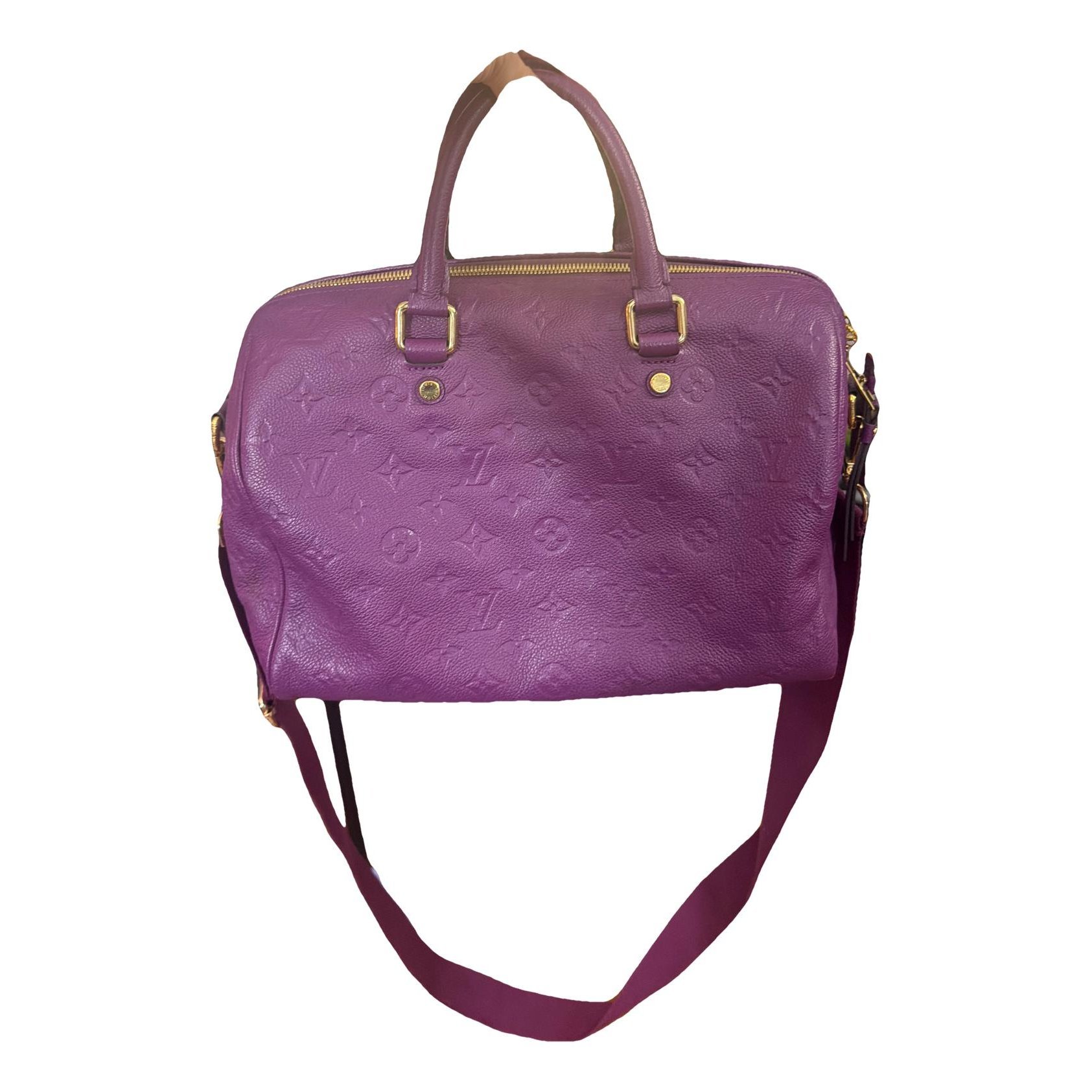 Speedy Bandoulière leather handbag