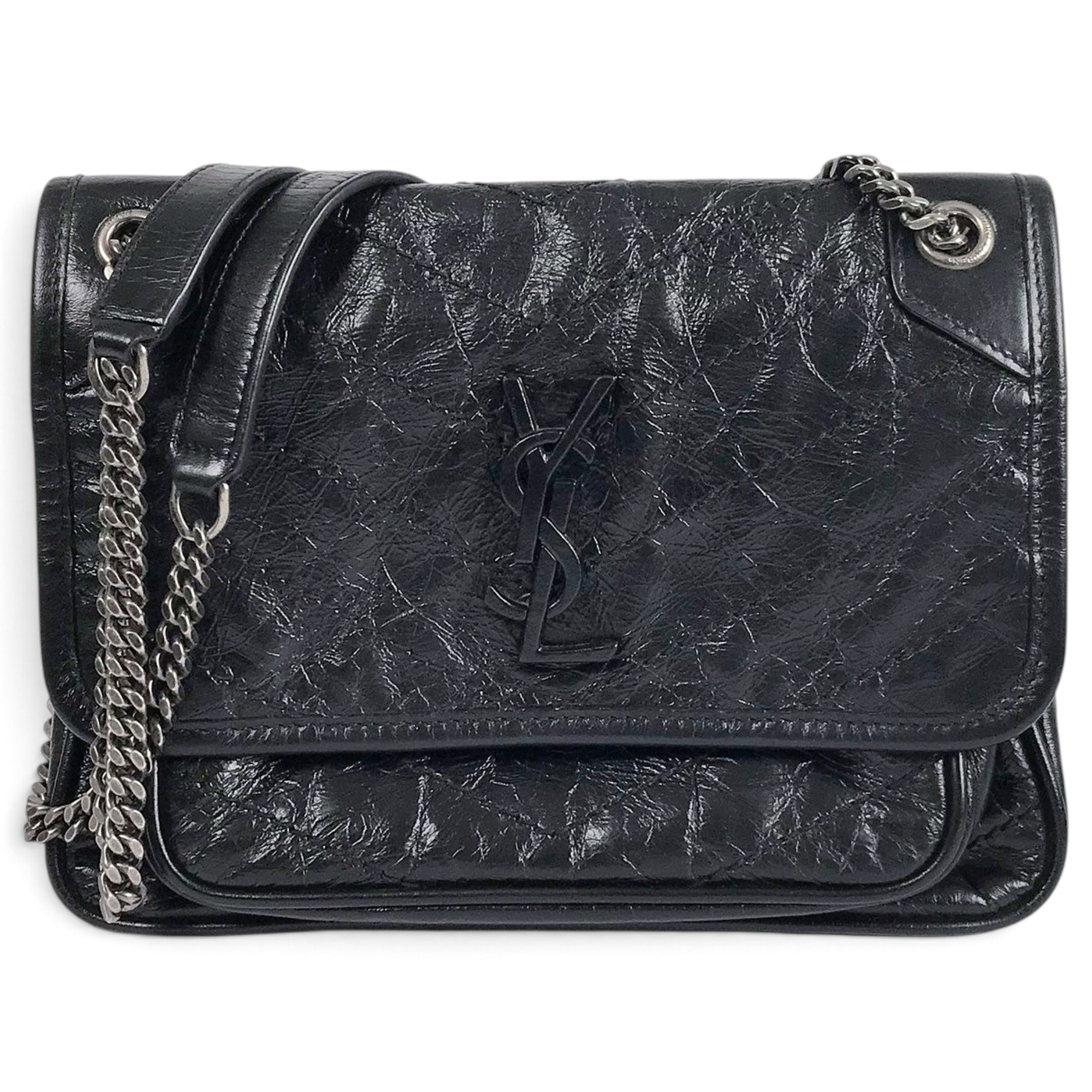 Niki leather crossbody bag