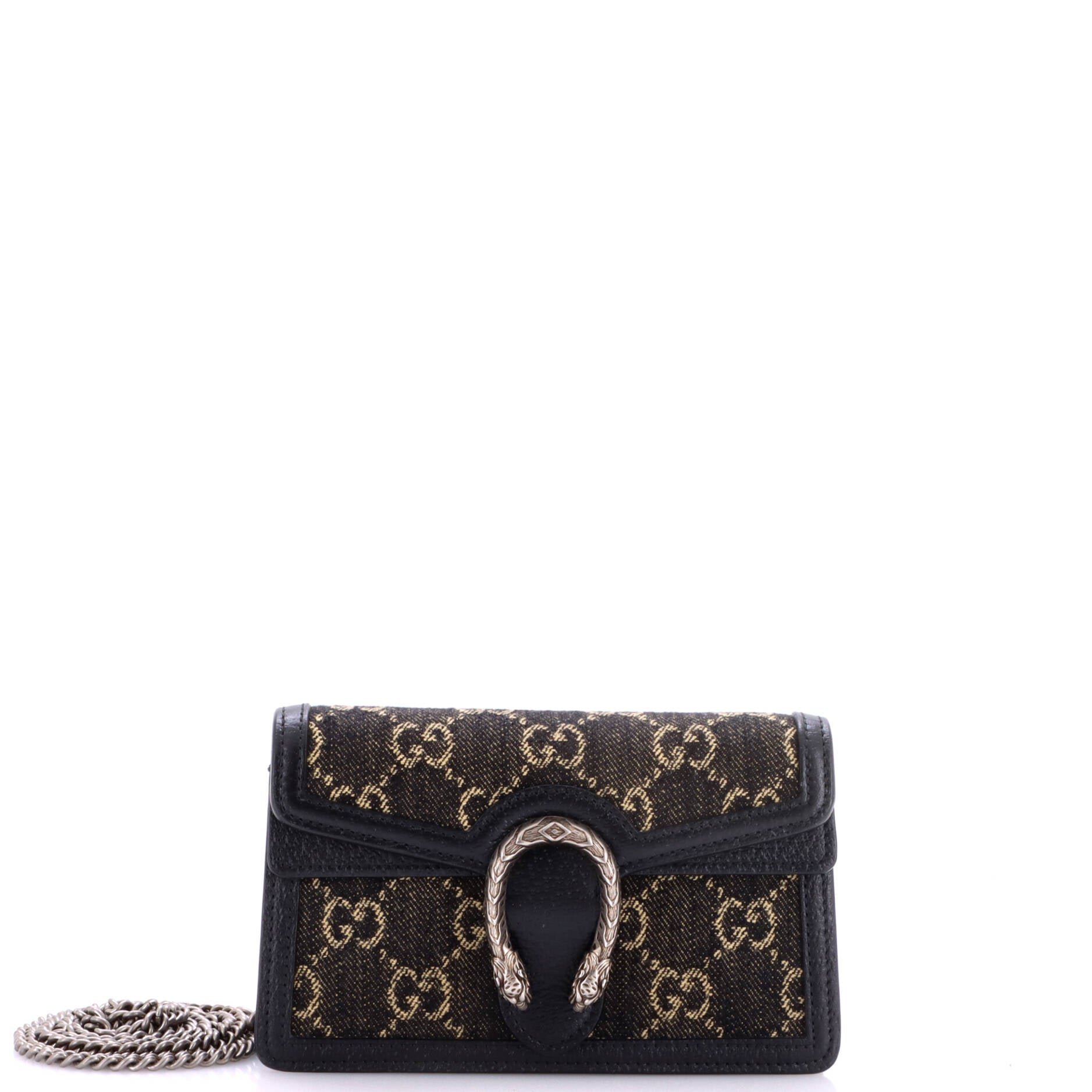 Dionysus Bag GG Denim Super Mini