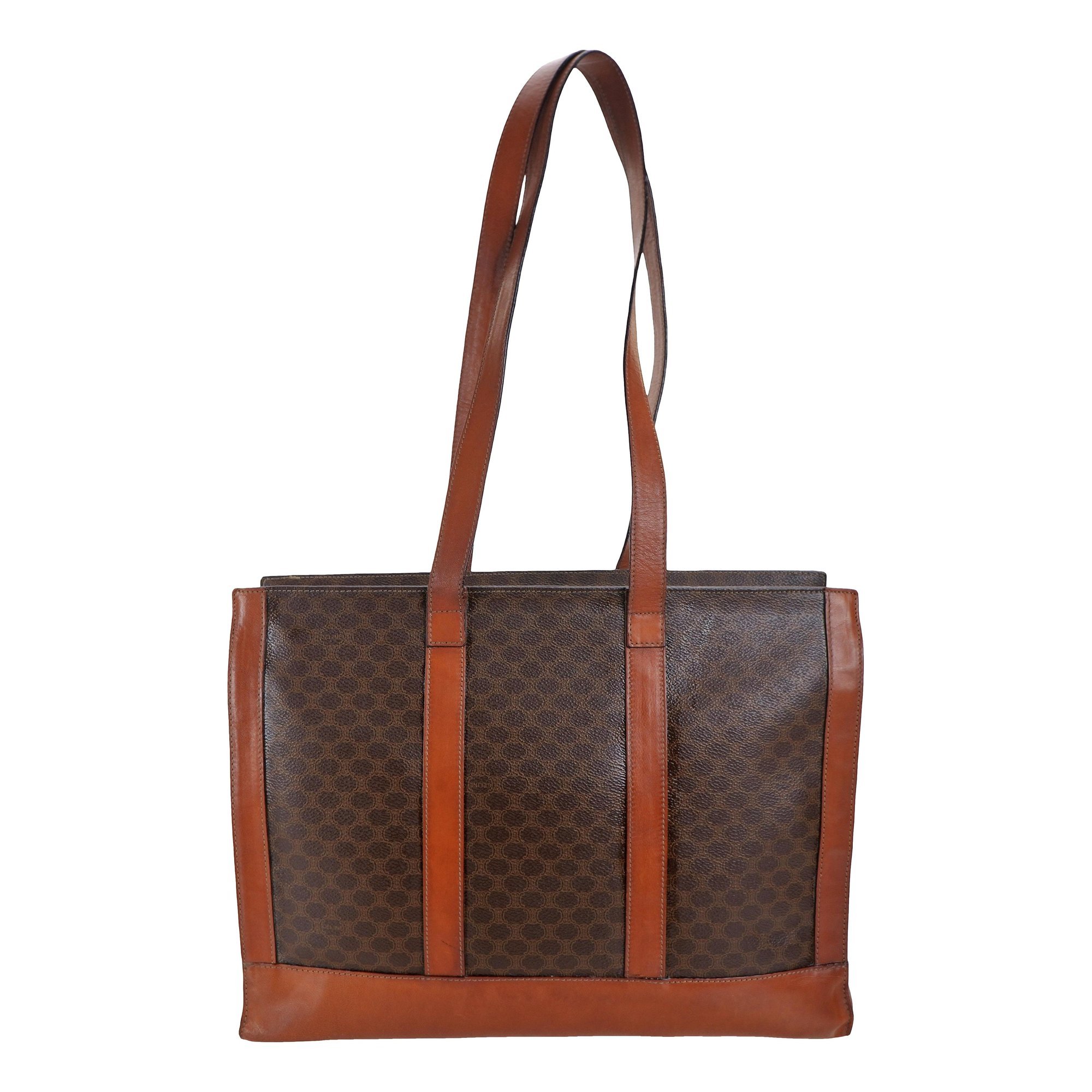 Triomphe leather handbag