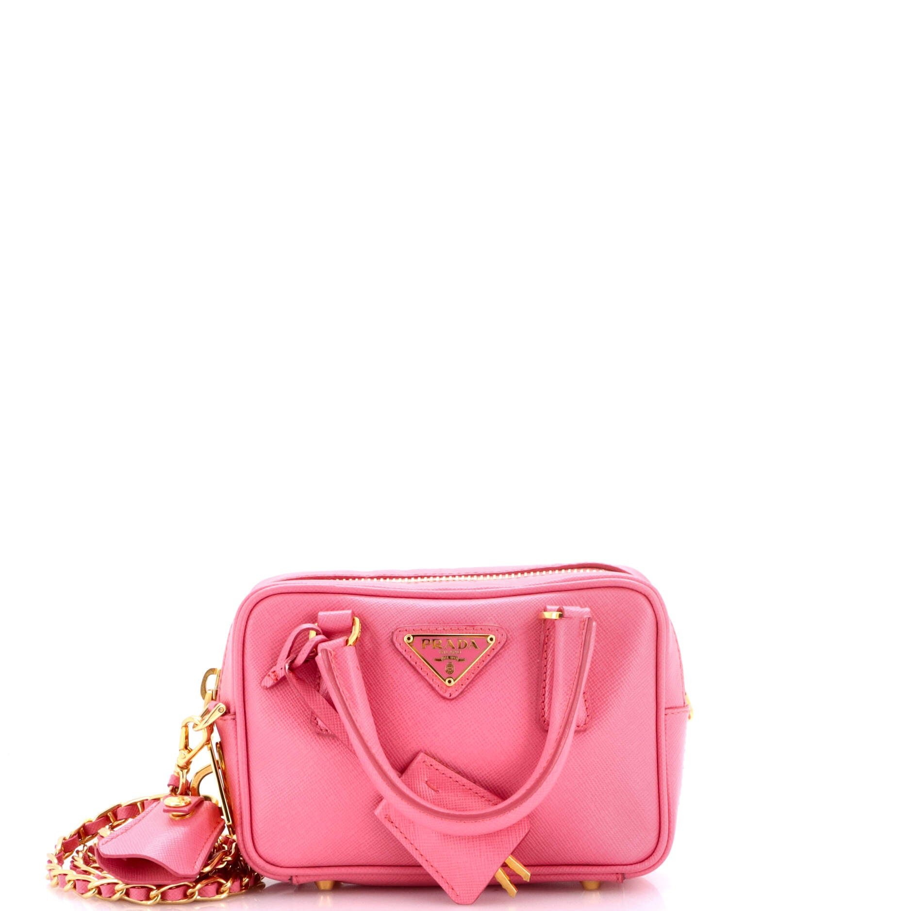 Bauletto Bag Saffiano Leather Mini