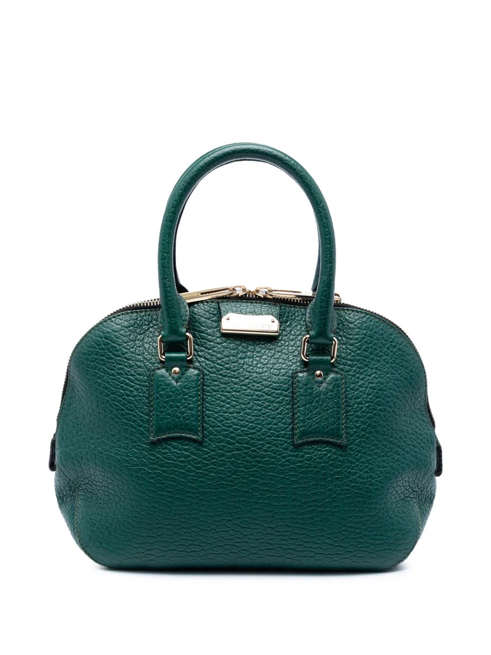 2000-2017 Small Grained Calfskin Heritage Orchard Bowling Bag satchel