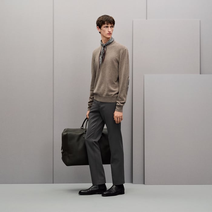 Vigoureux "Maillon Chaine d'Ancre" Crewneck Cashmere Sweater