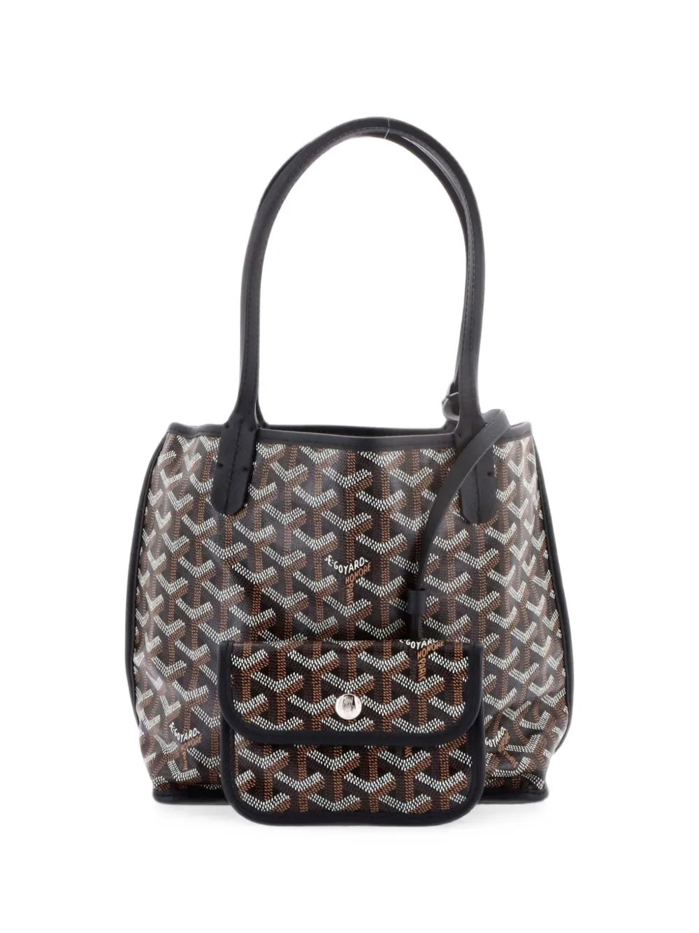 Goyard Anjou Reversible Tote Coated Canvas Mini satchel