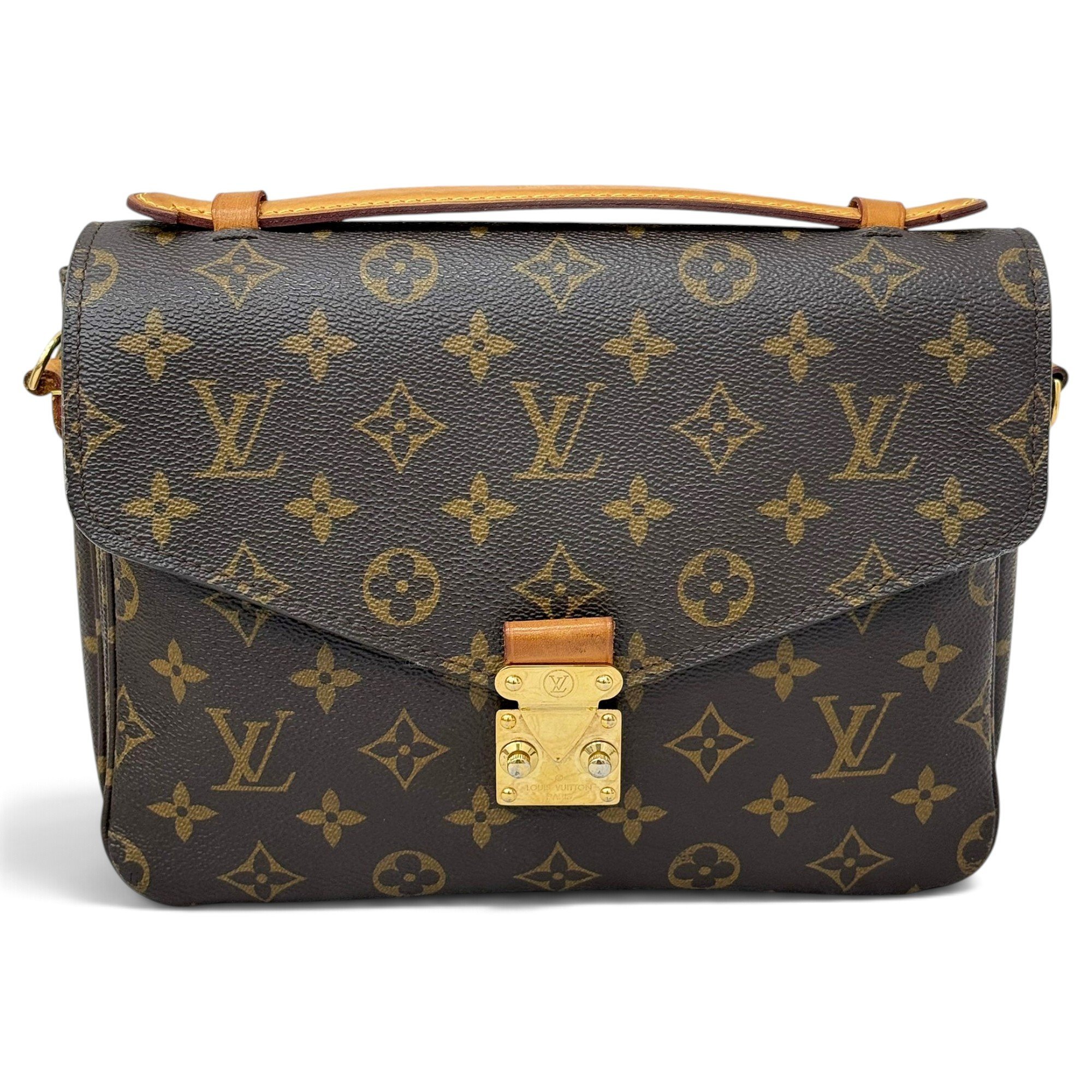 Metis leather handbag