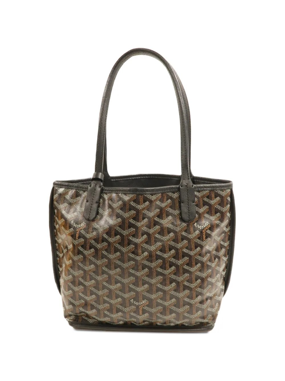 mini Anjou logo-pattern tote bag